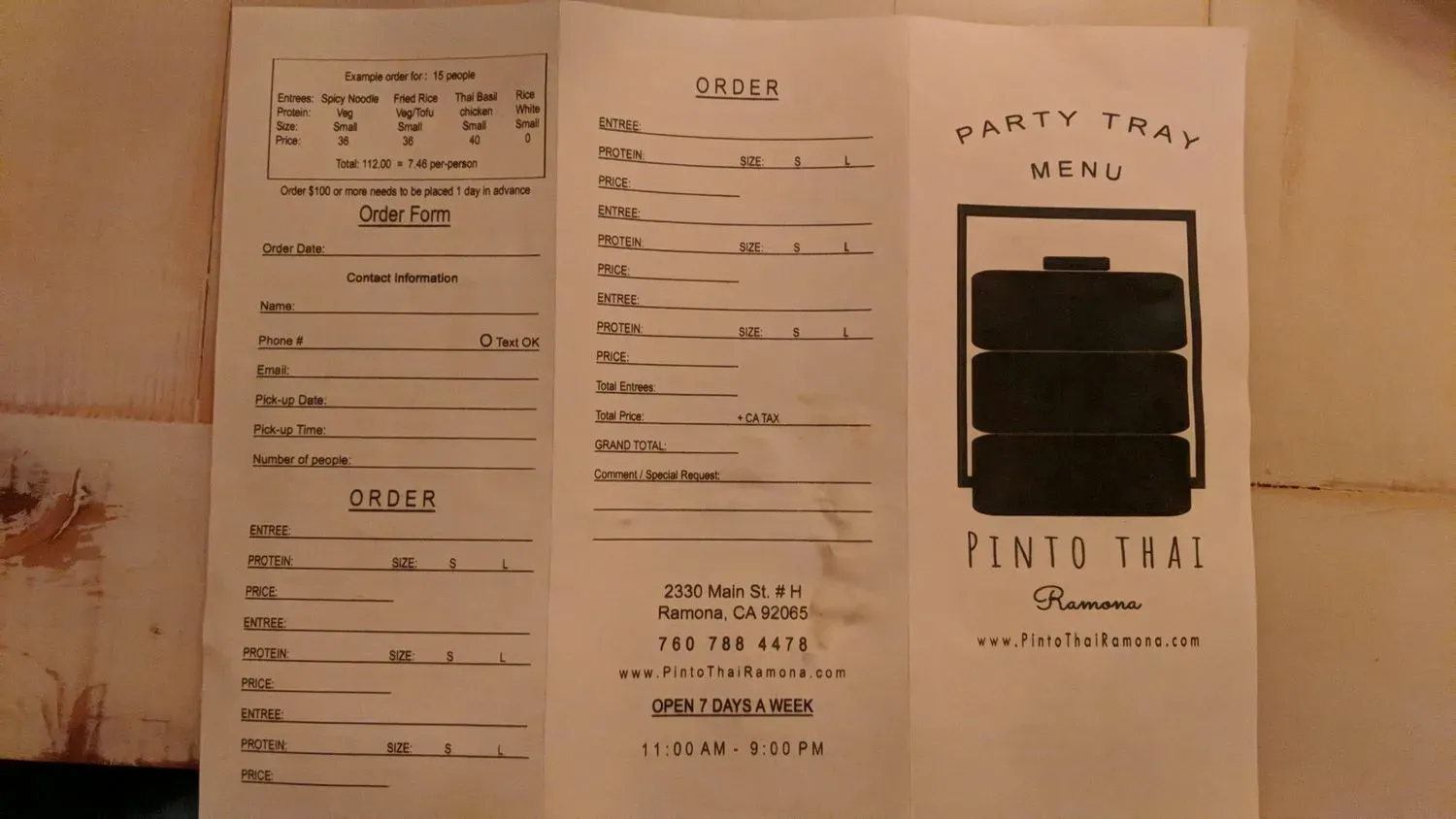 Menu 6