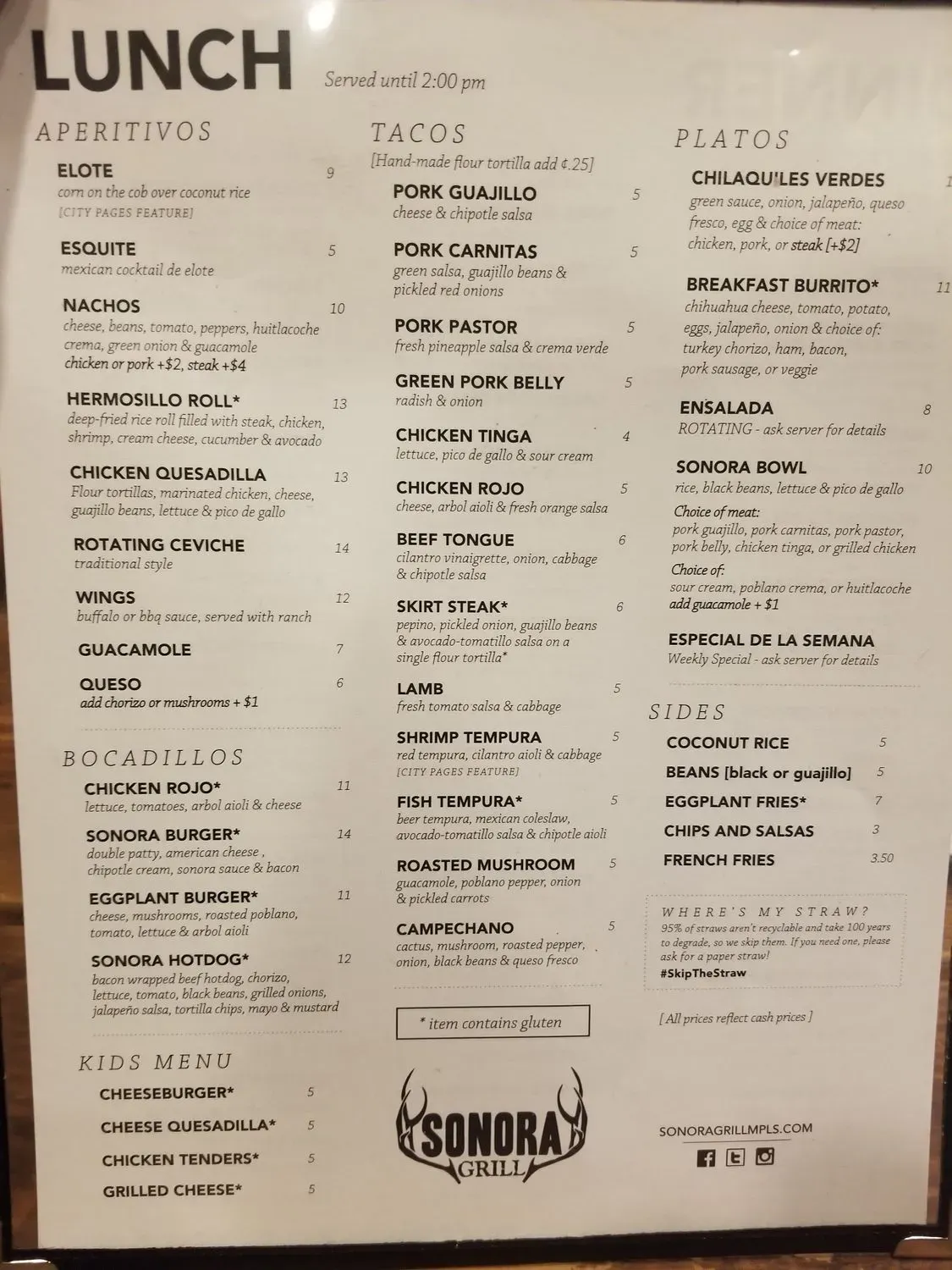 Menu 4