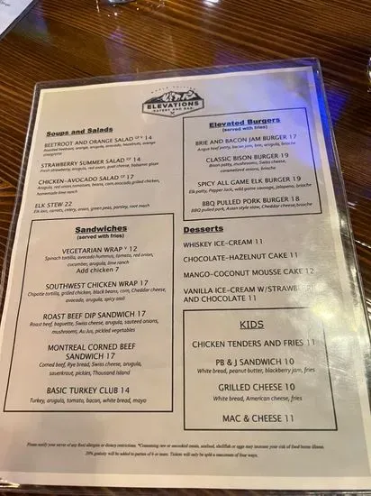 Menu 3