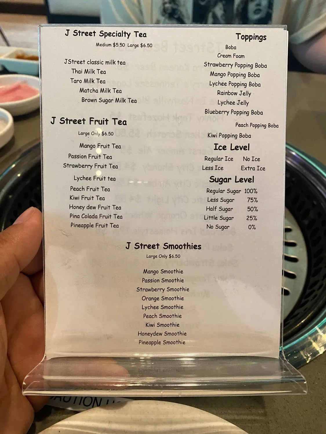 Menu 6