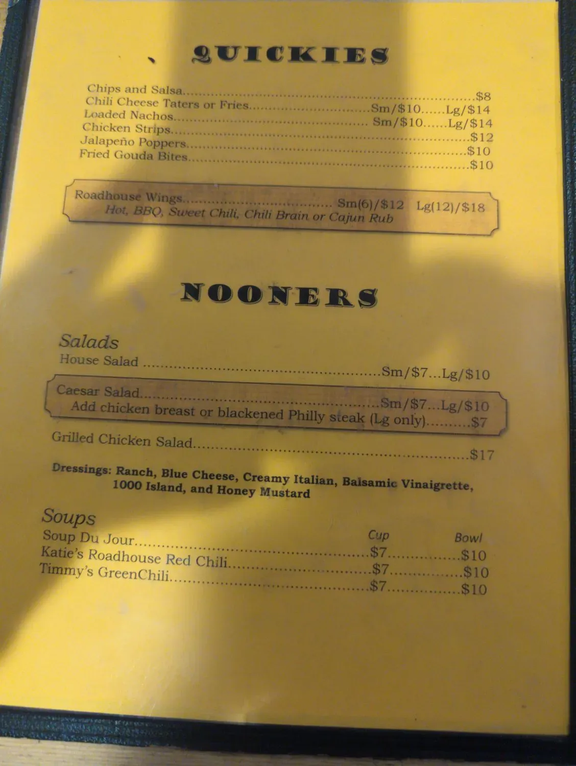 Menu 6