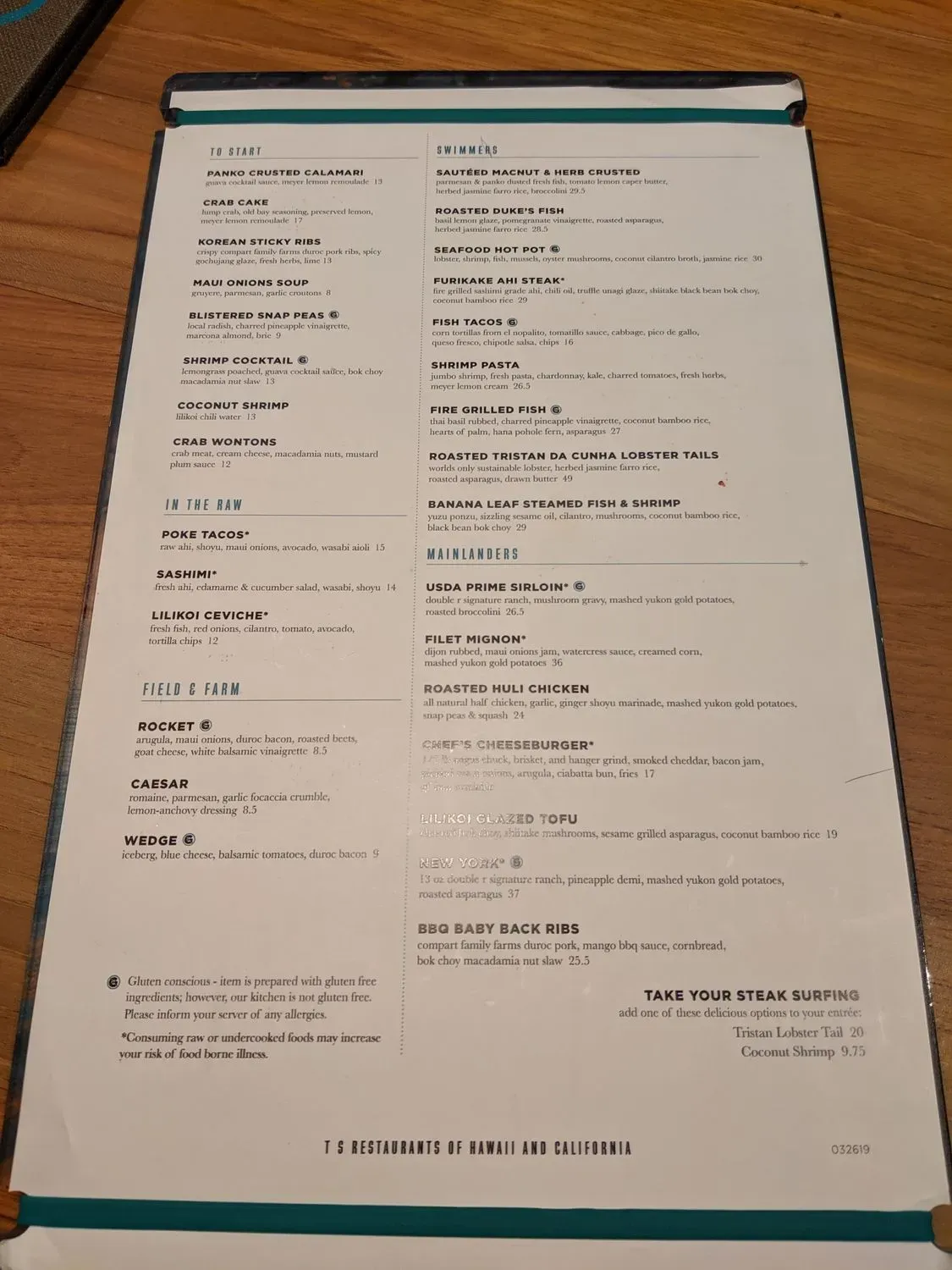 Menu 3