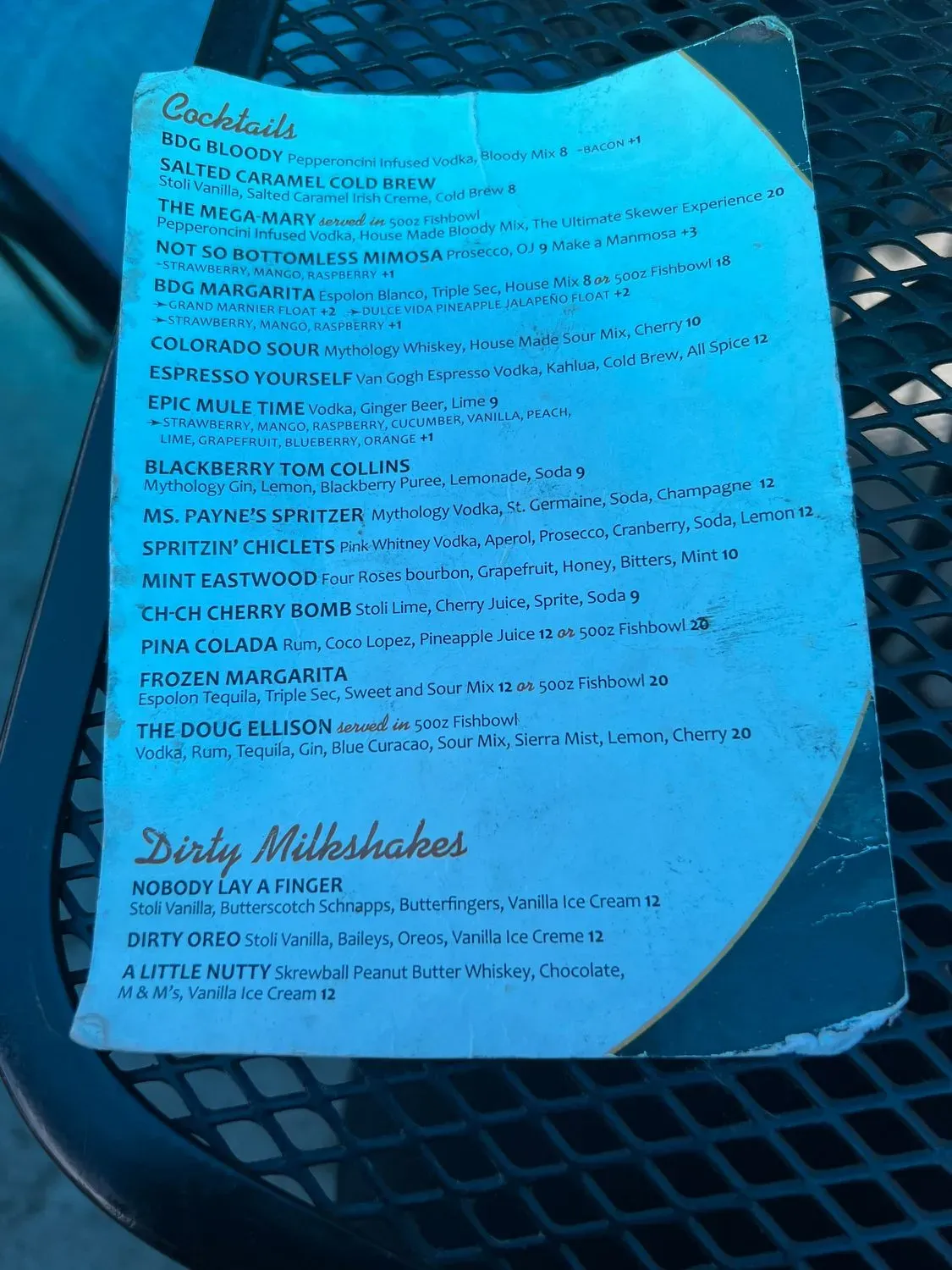 Menu 6