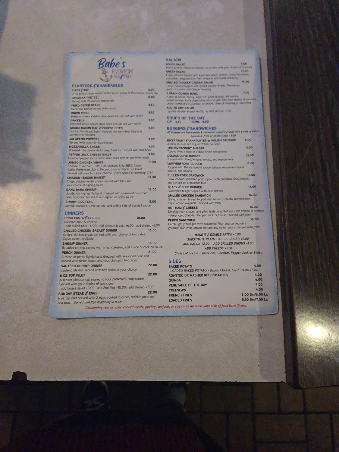 Menu 3