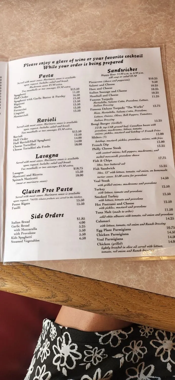 Menu 3