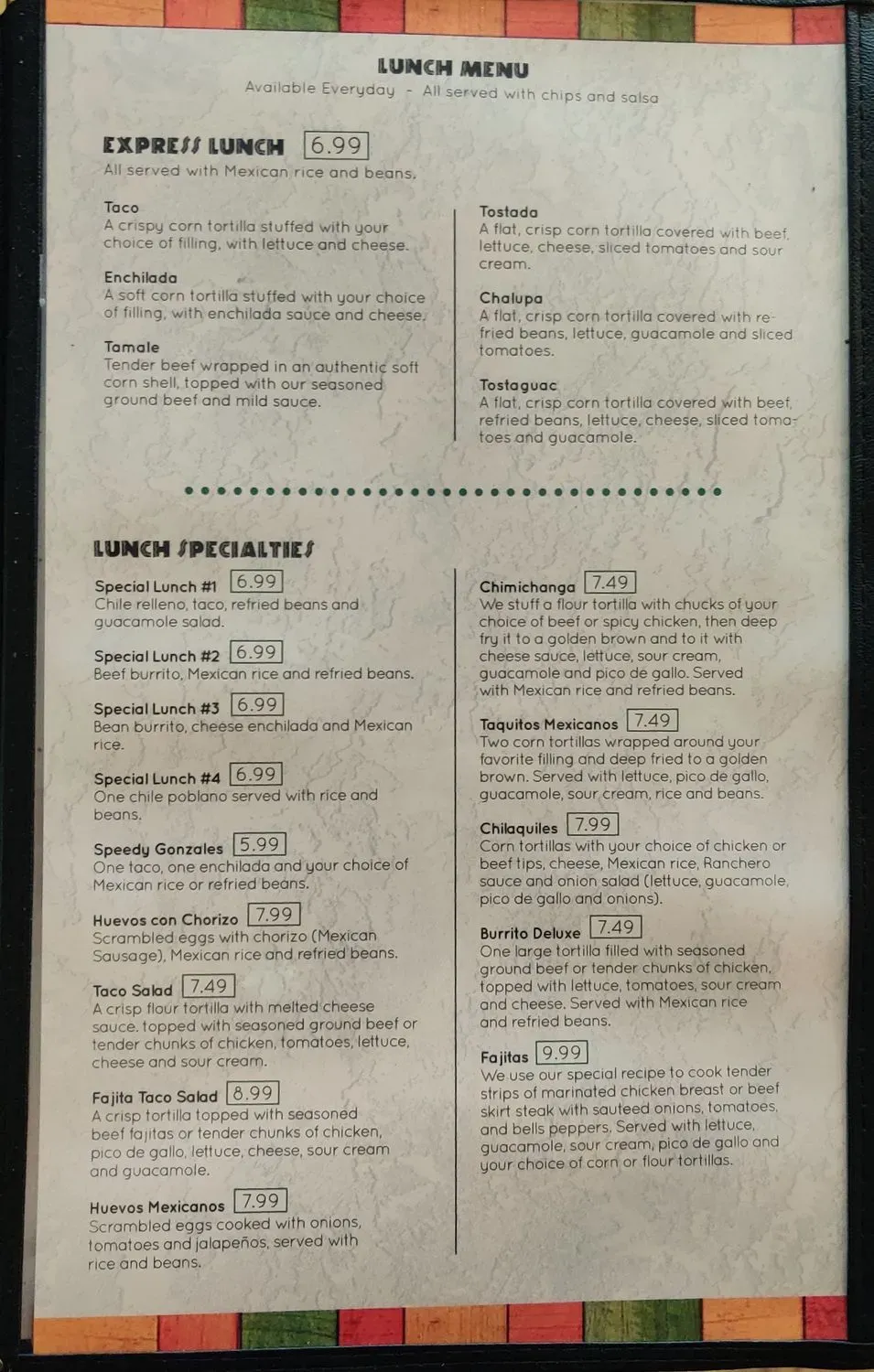 Menu 3