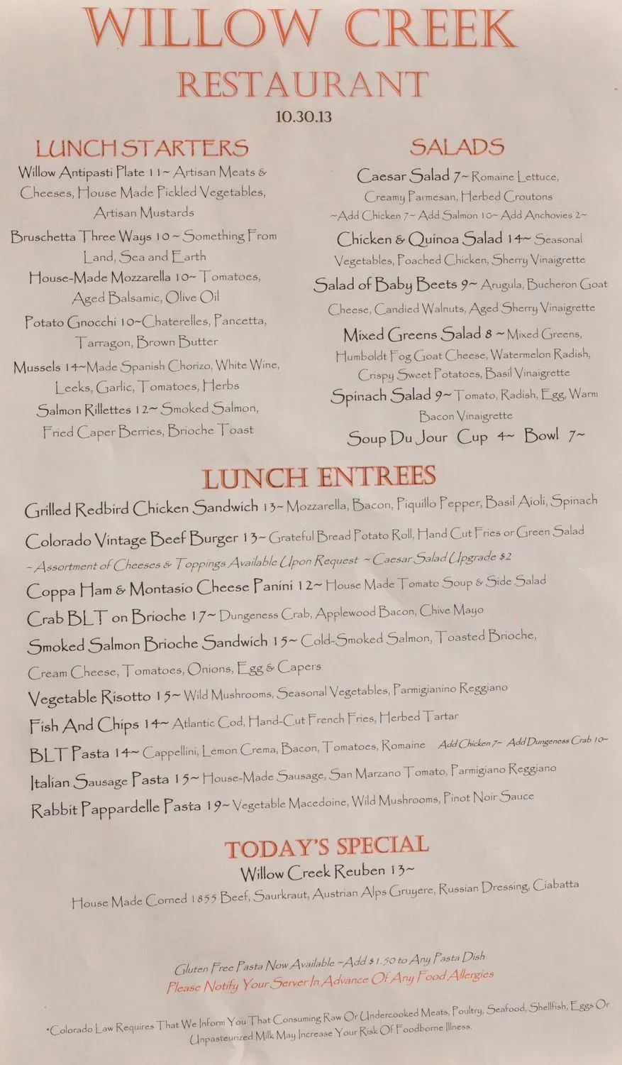 Menu 6