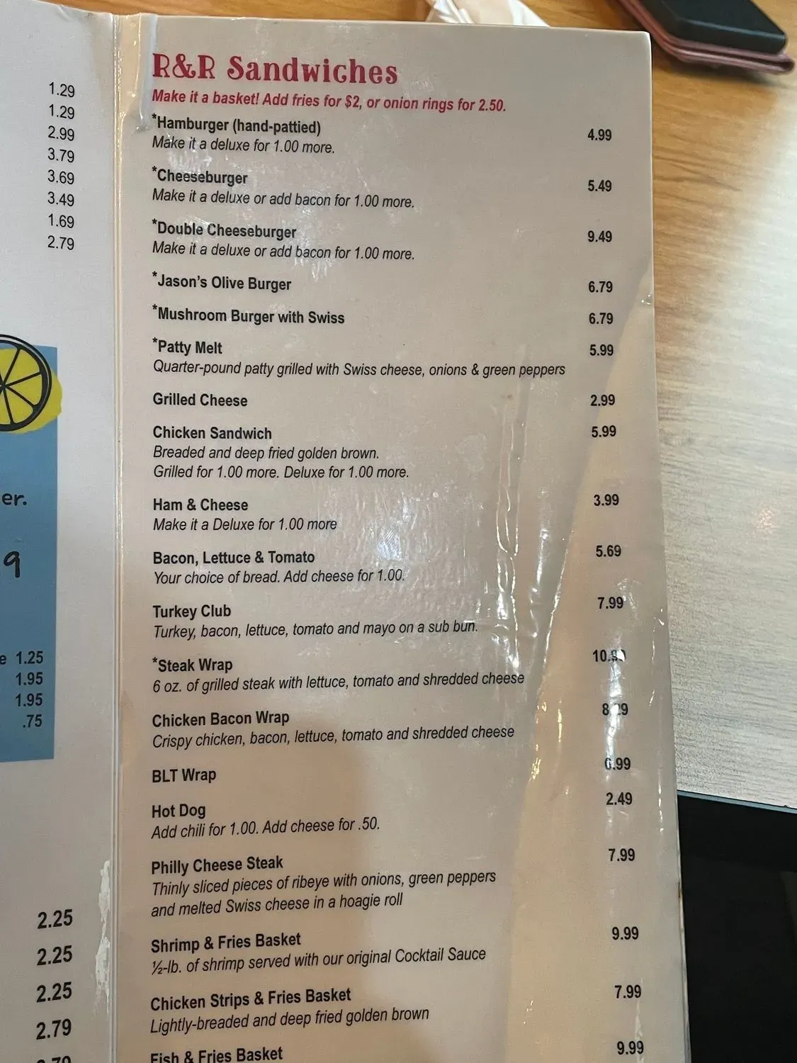 Menu 3