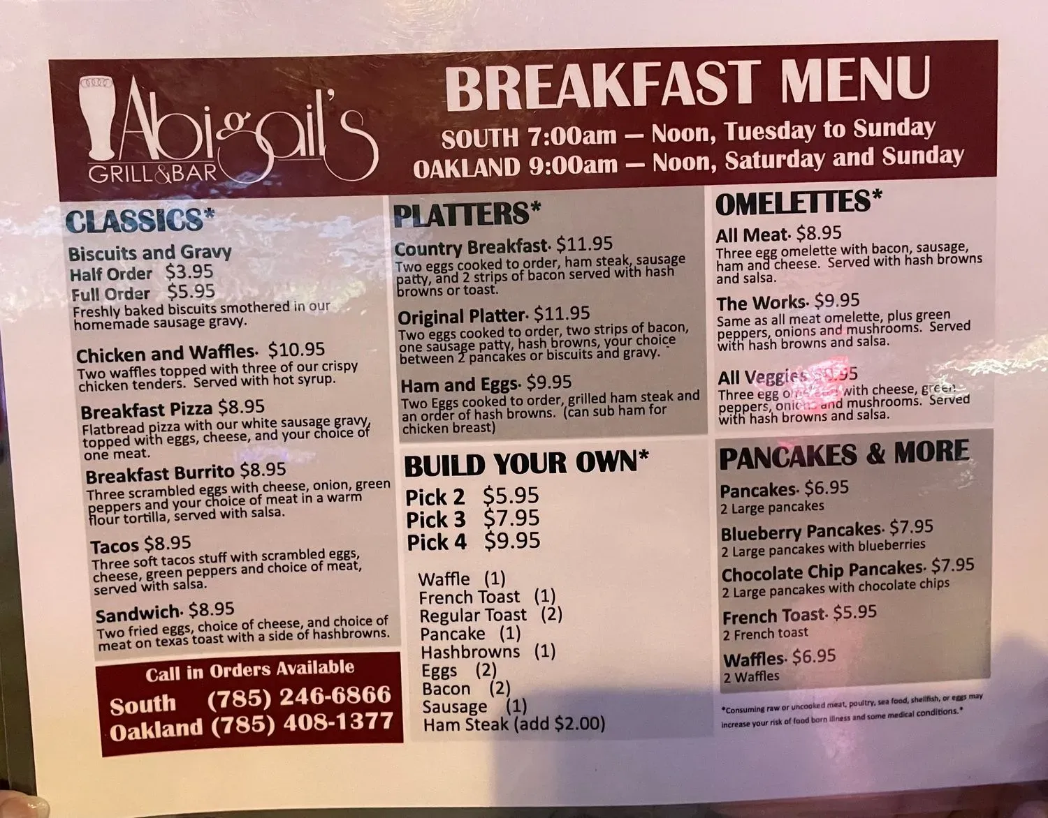 Menu 3