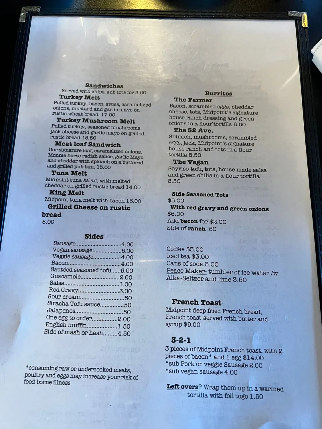 Menu 3