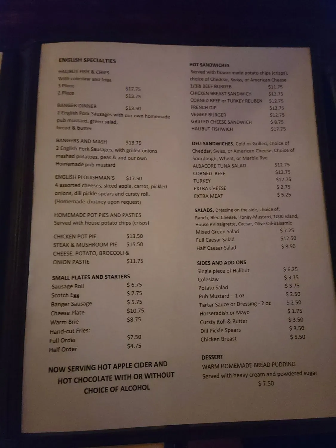 Menu 6