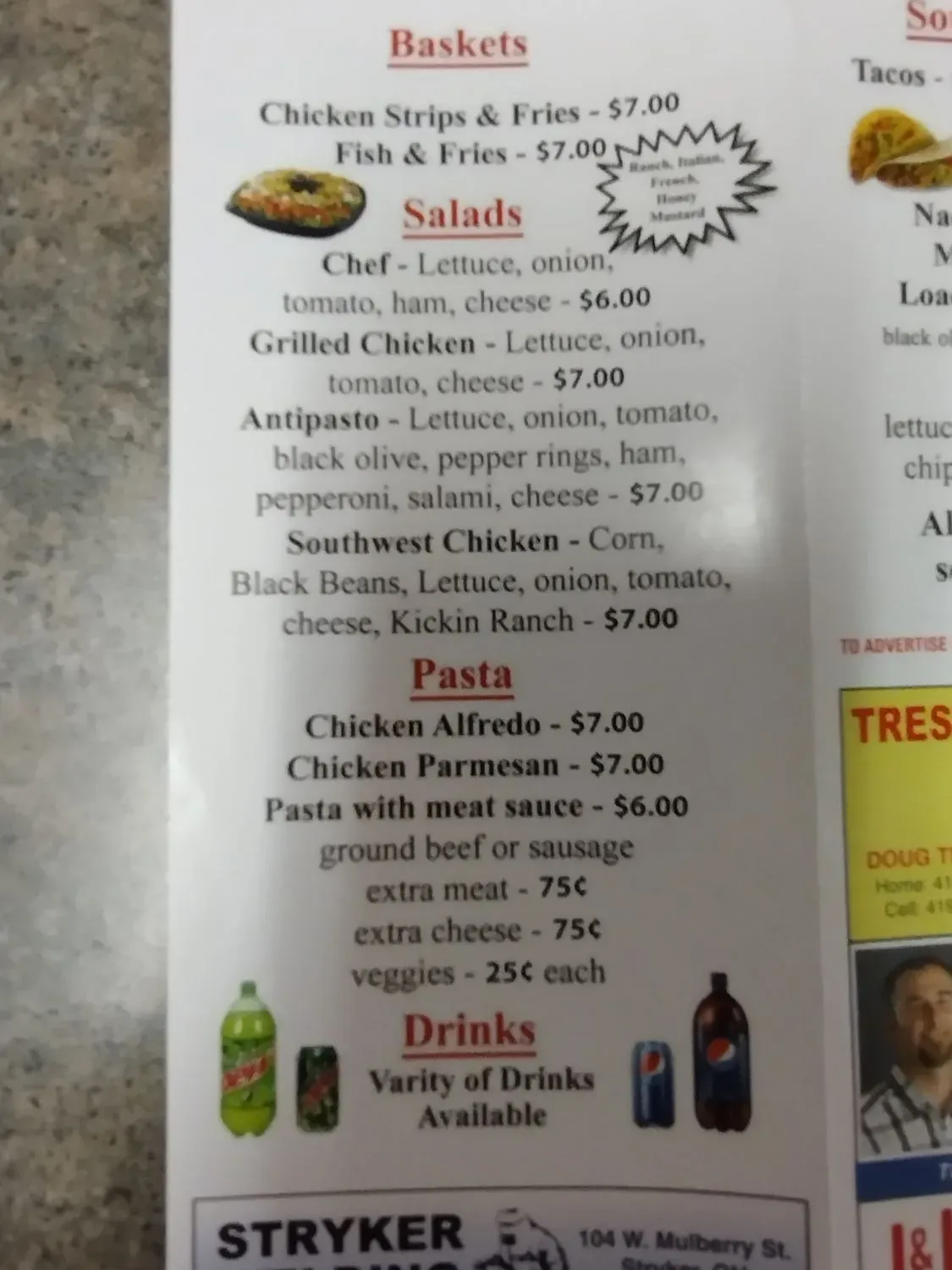 Menu 3