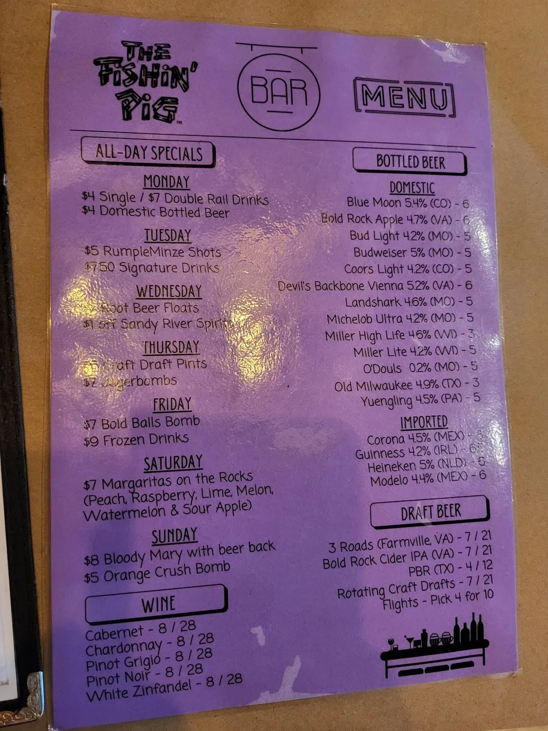 Menu 6