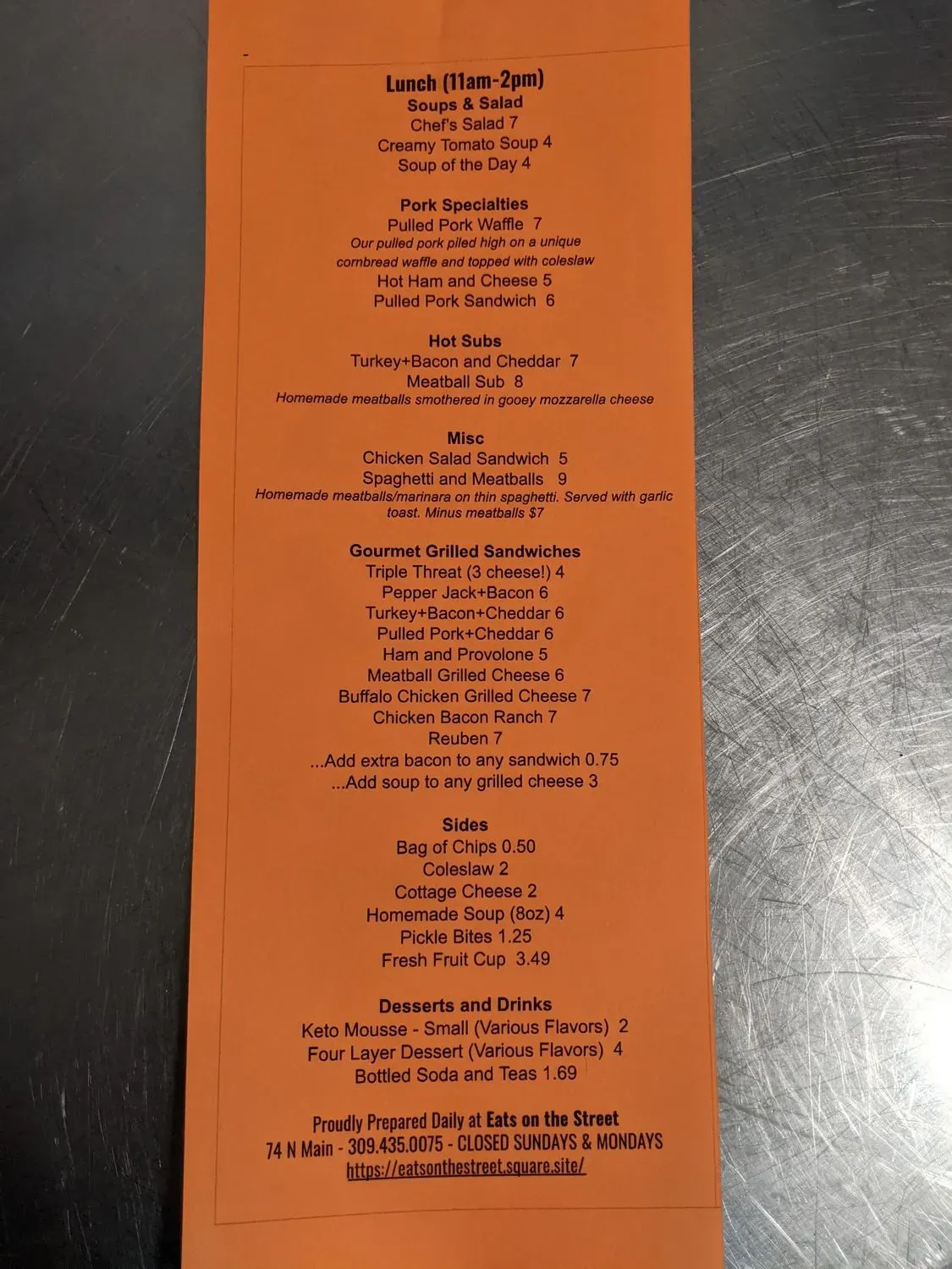 Menu 3