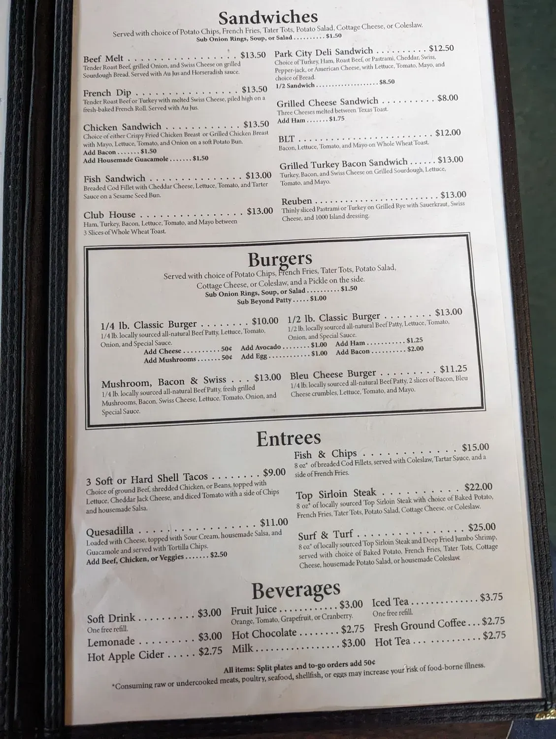 Menu 3