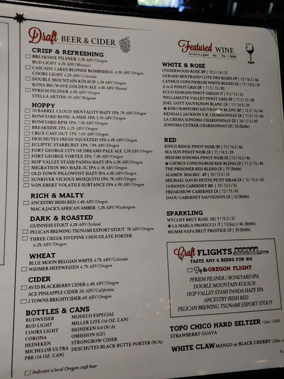 Menu 4