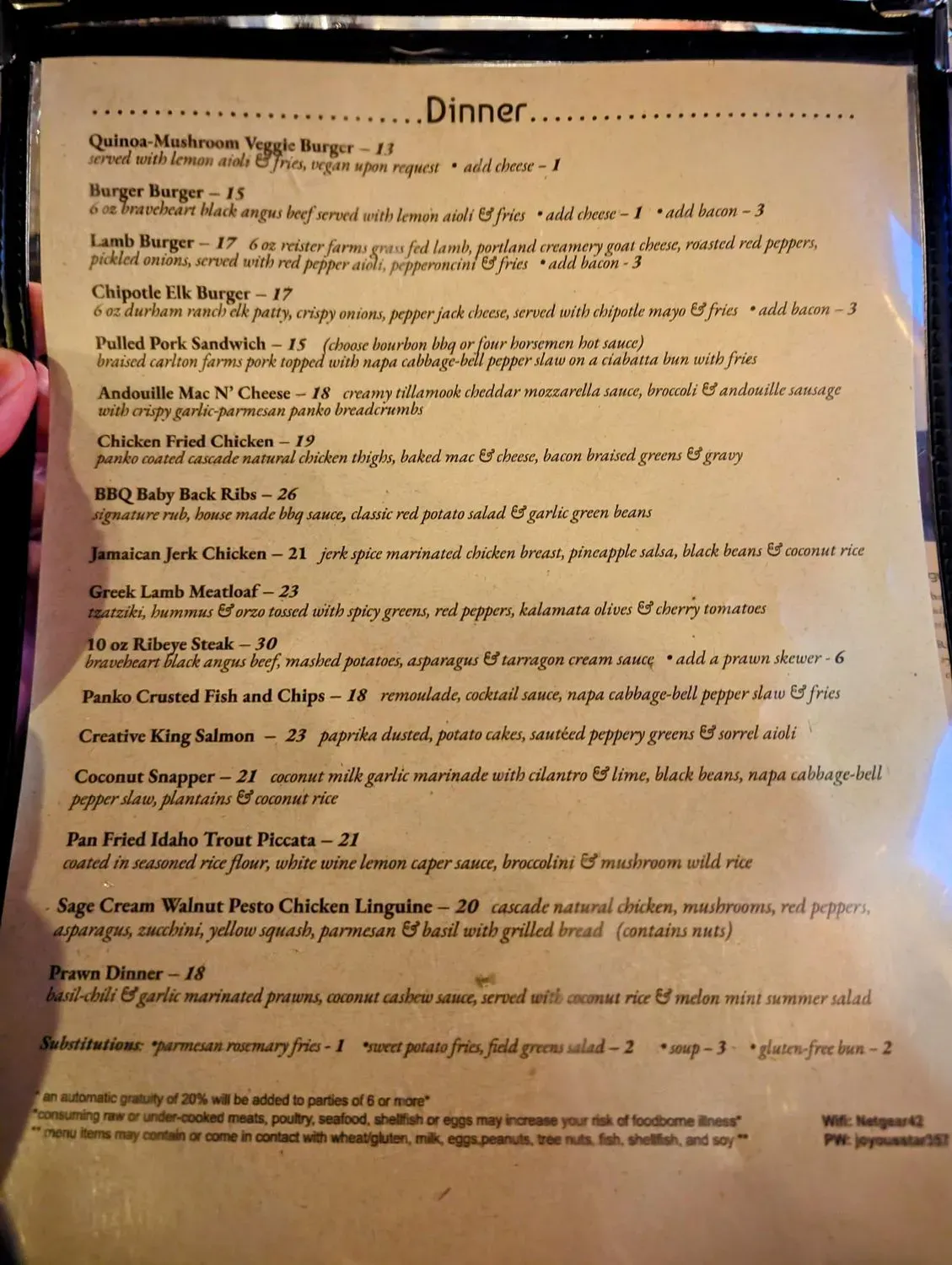 Menu 3