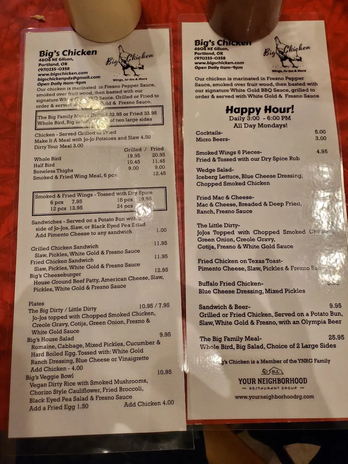 Menu 6