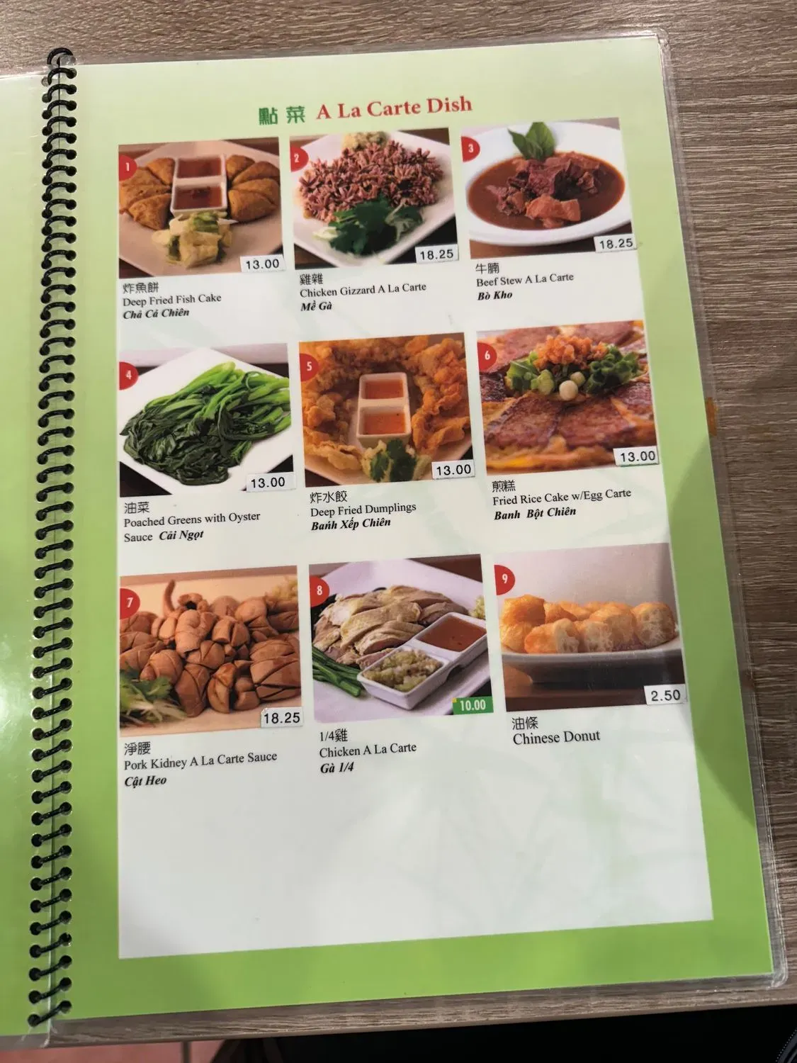 Menu 3