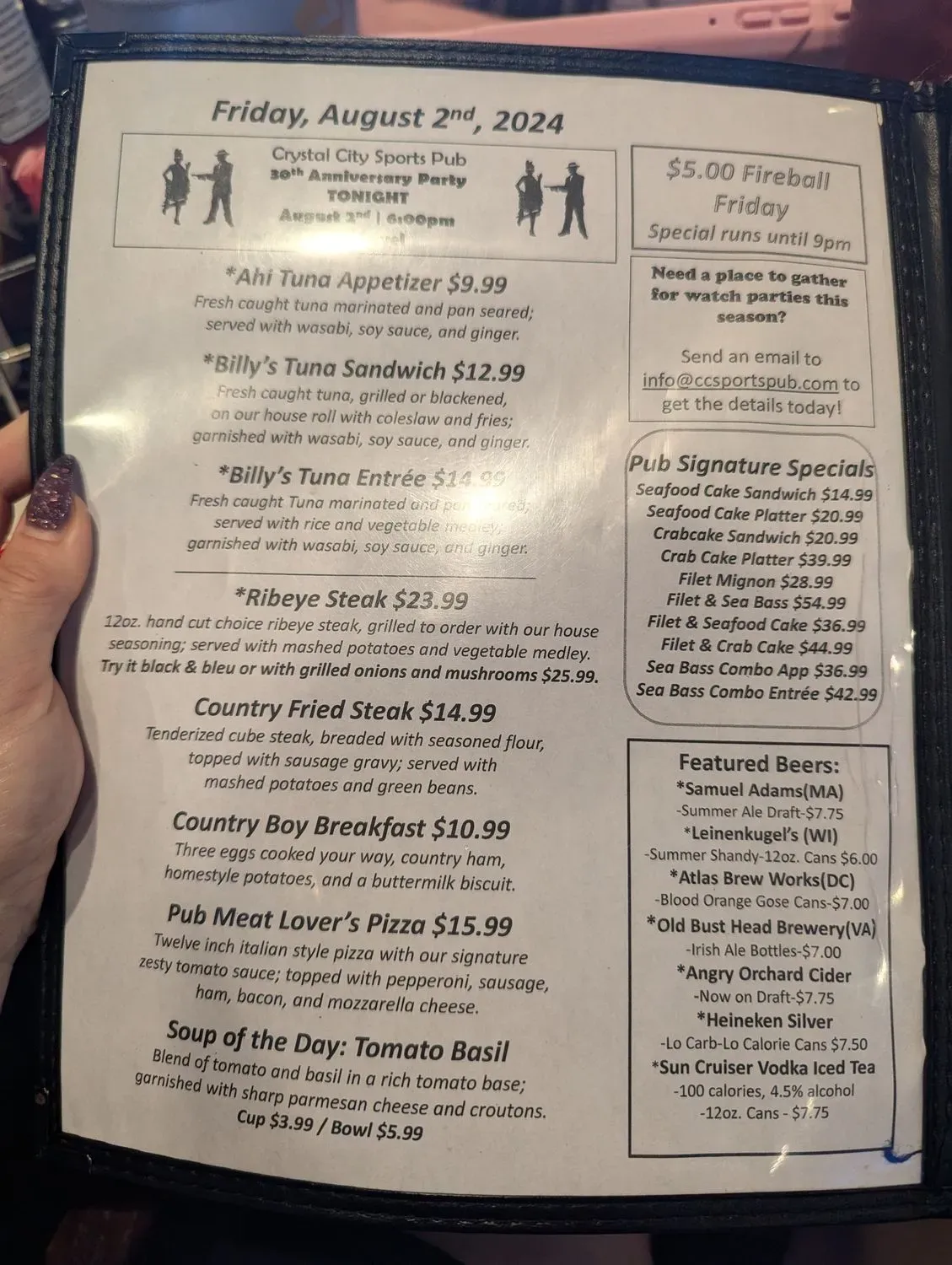 Menu 4