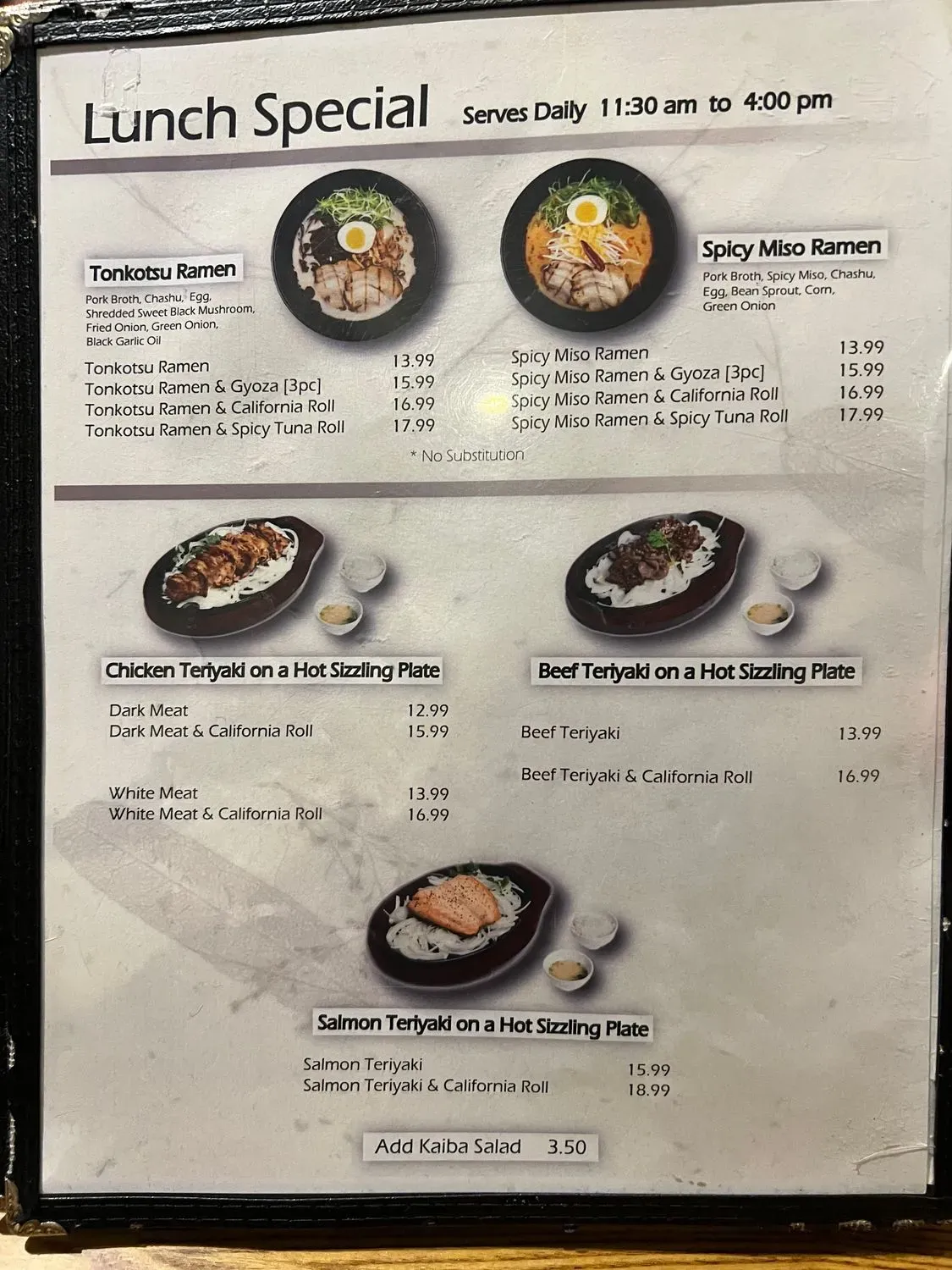 Menu 4