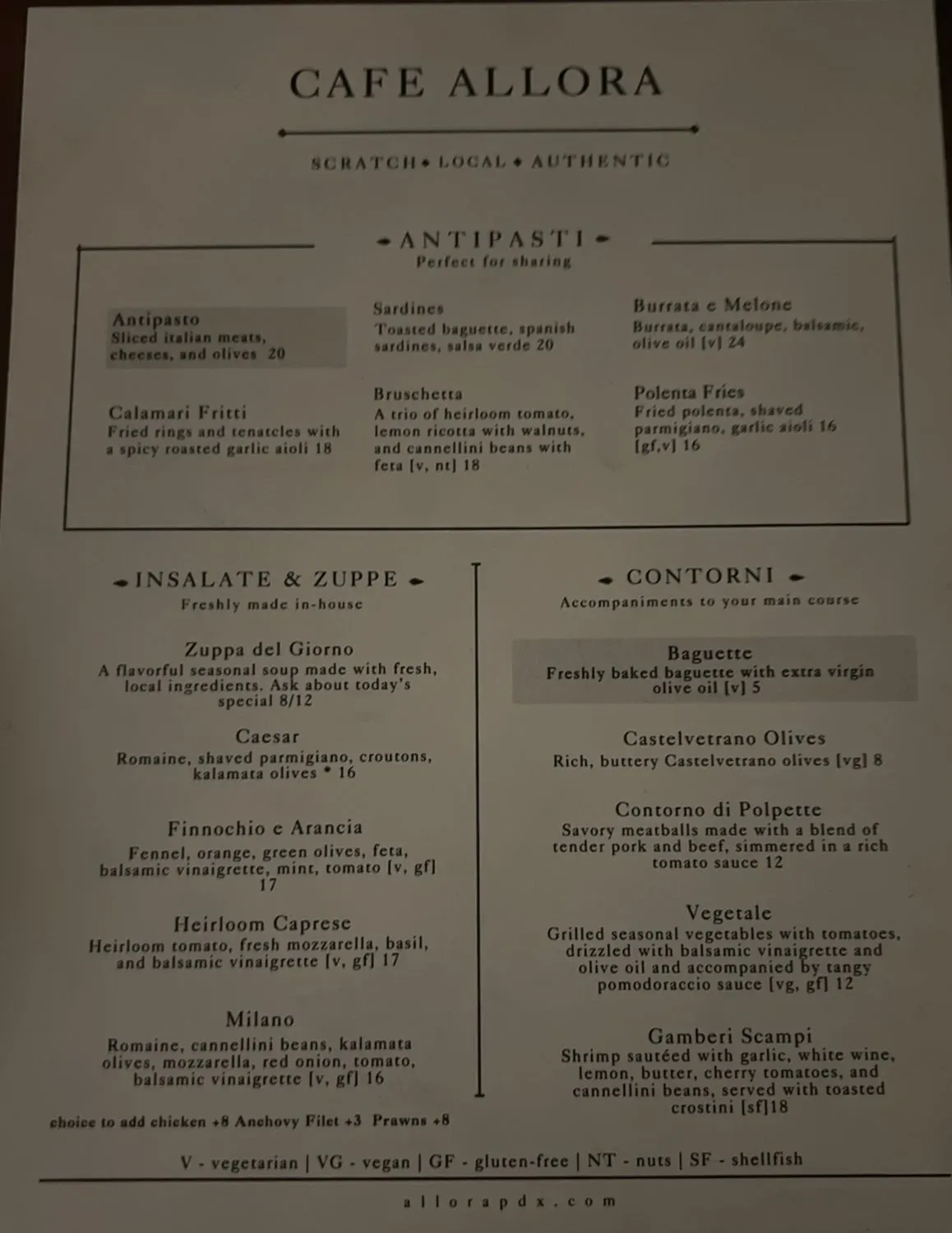 Menu 3