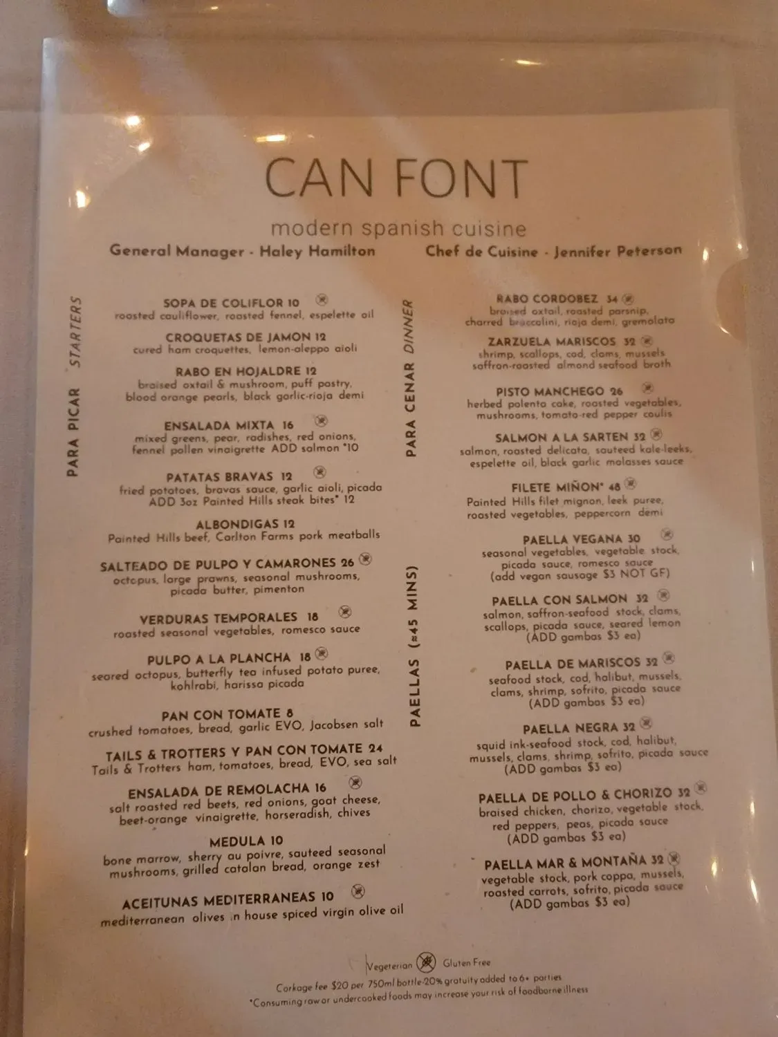 Menu 6