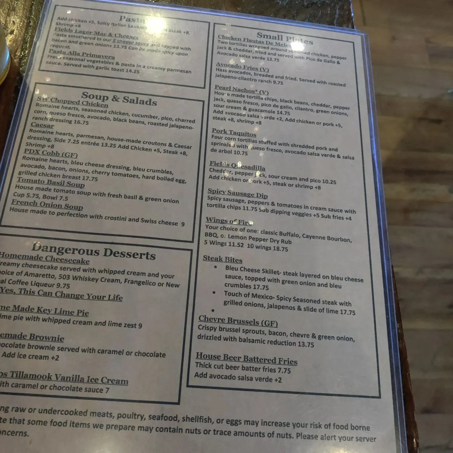 Menu 4