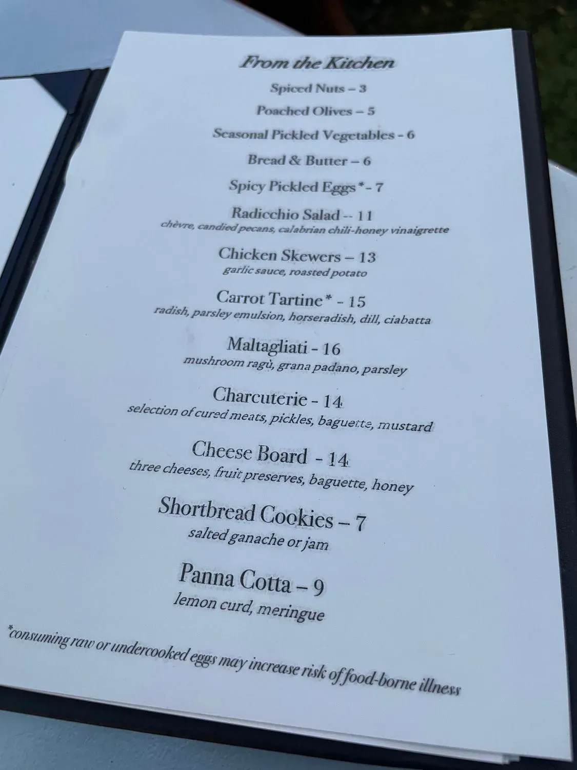 Menu 4