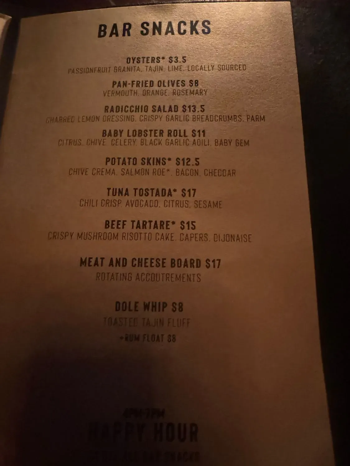 Menu 6