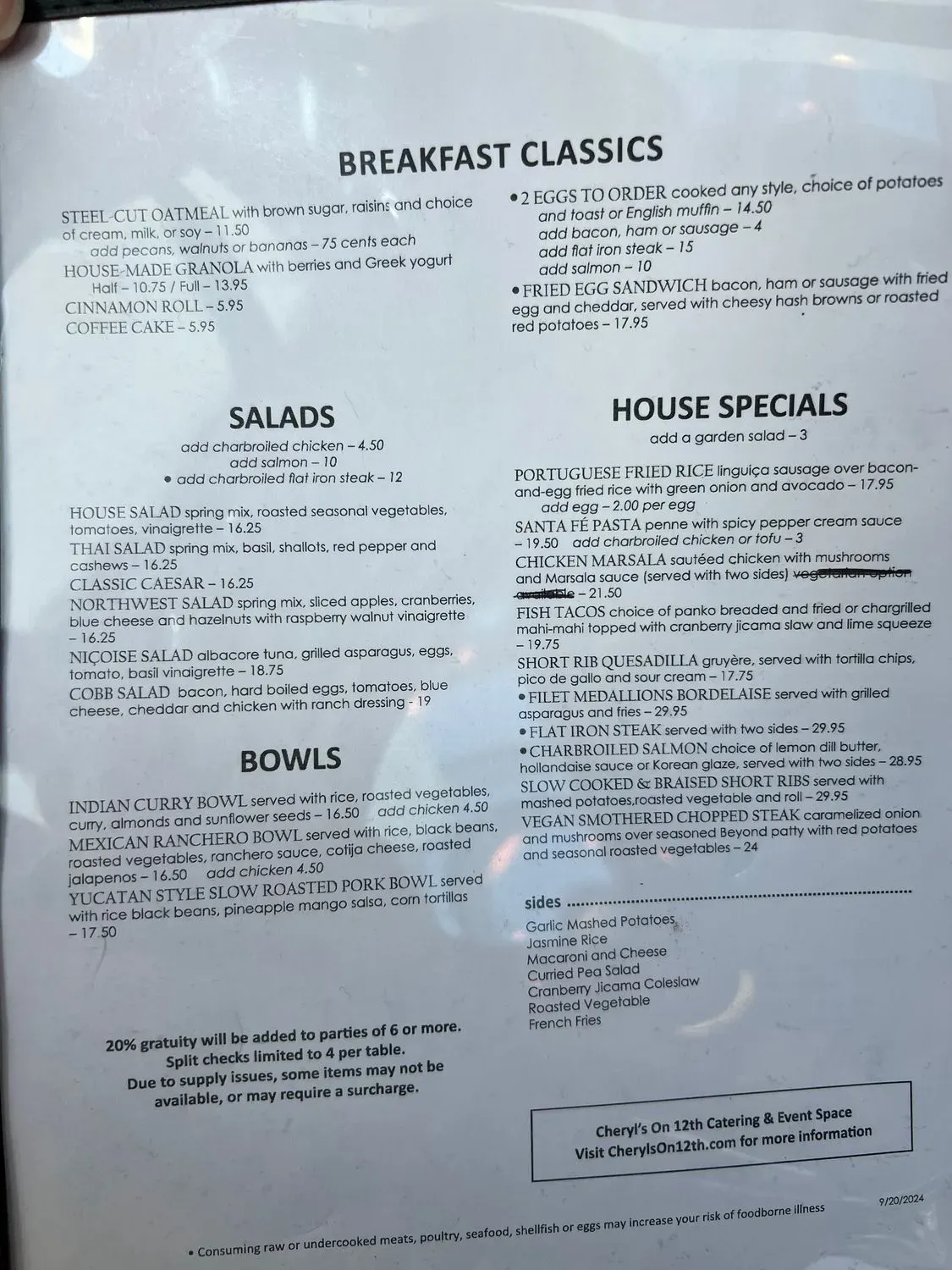 Menu 3