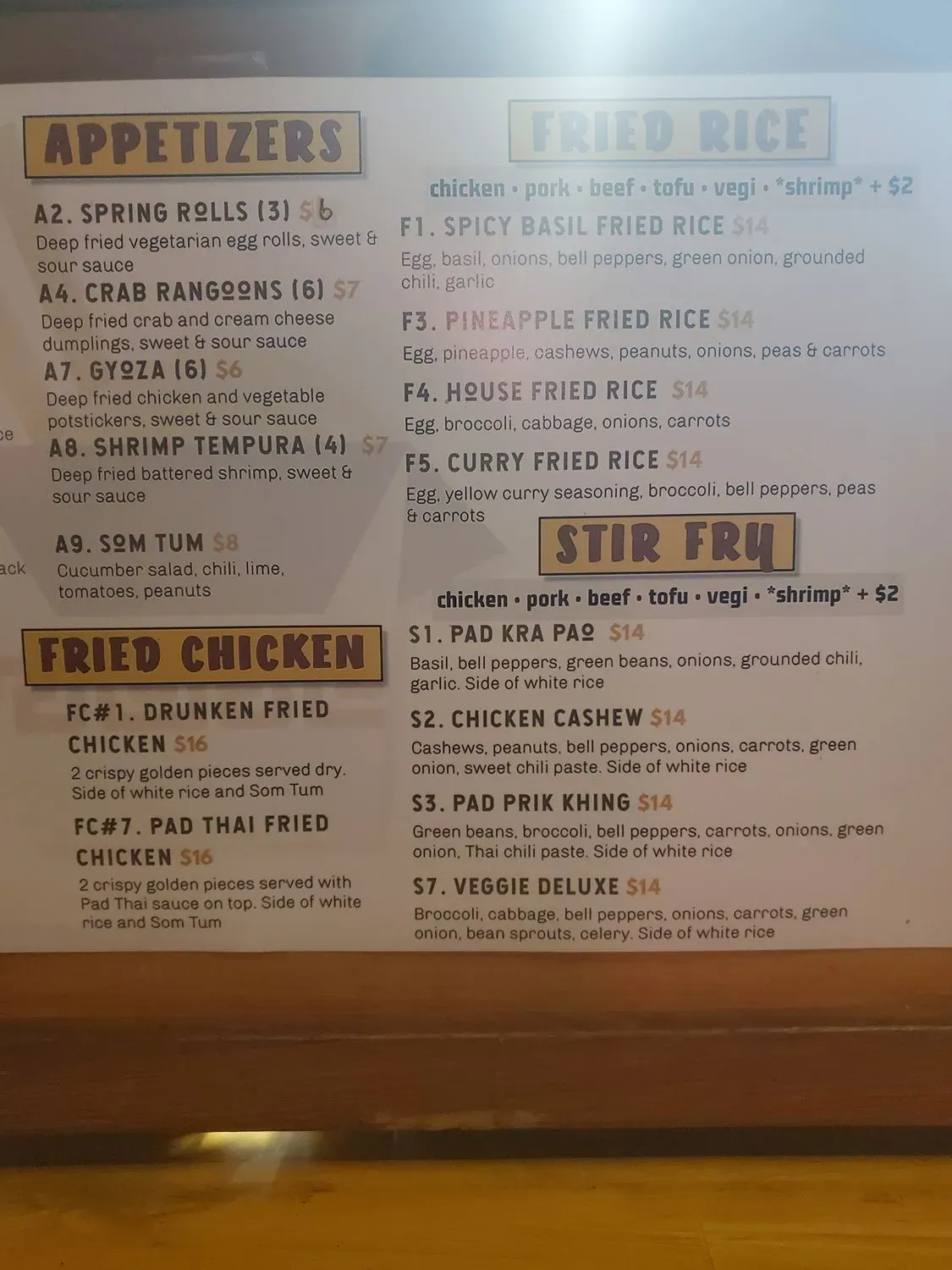 Menu 6