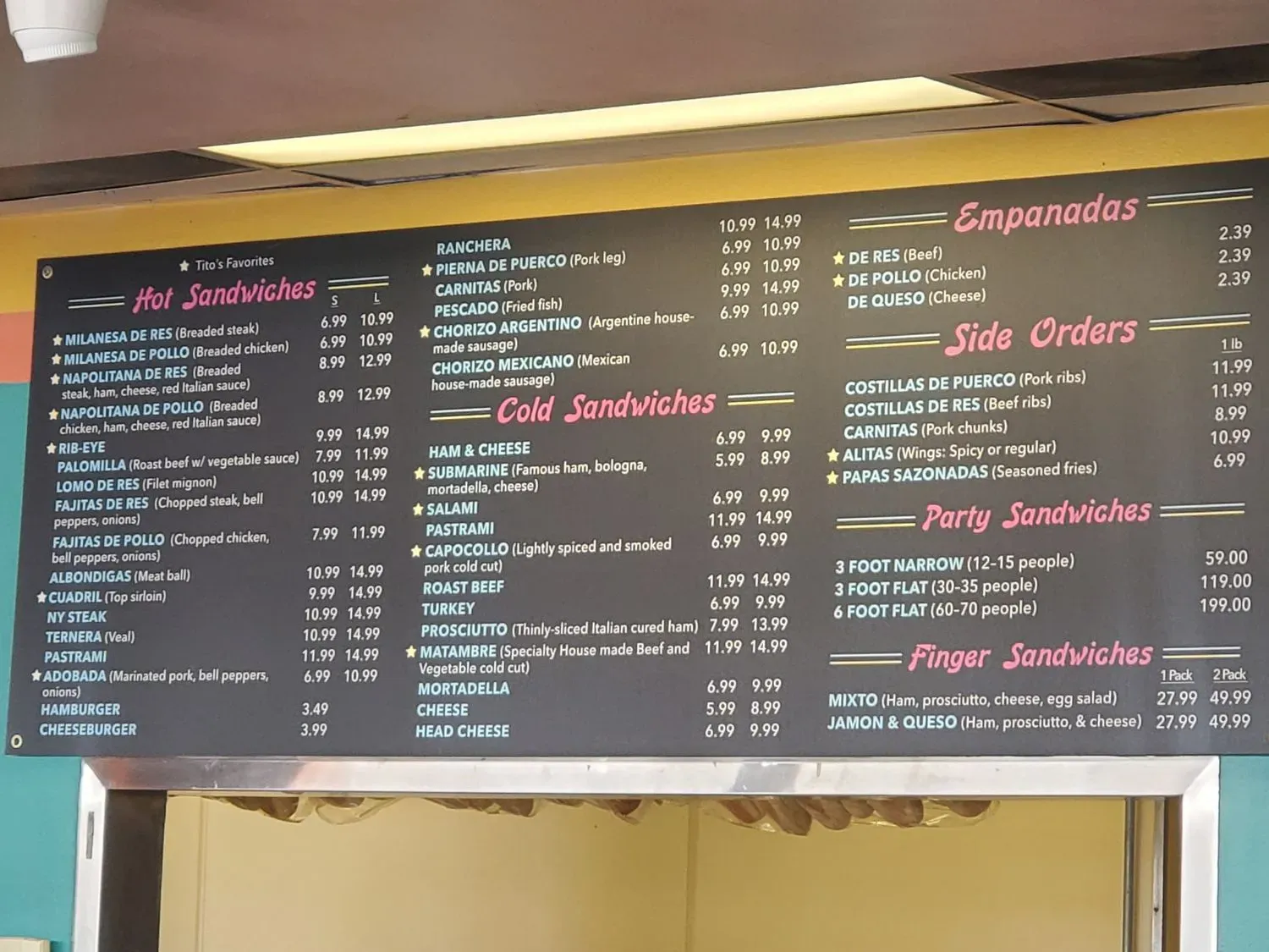 Menu 4