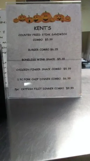 Kent's Drive In Menu | Thomson, GA | Checkle
