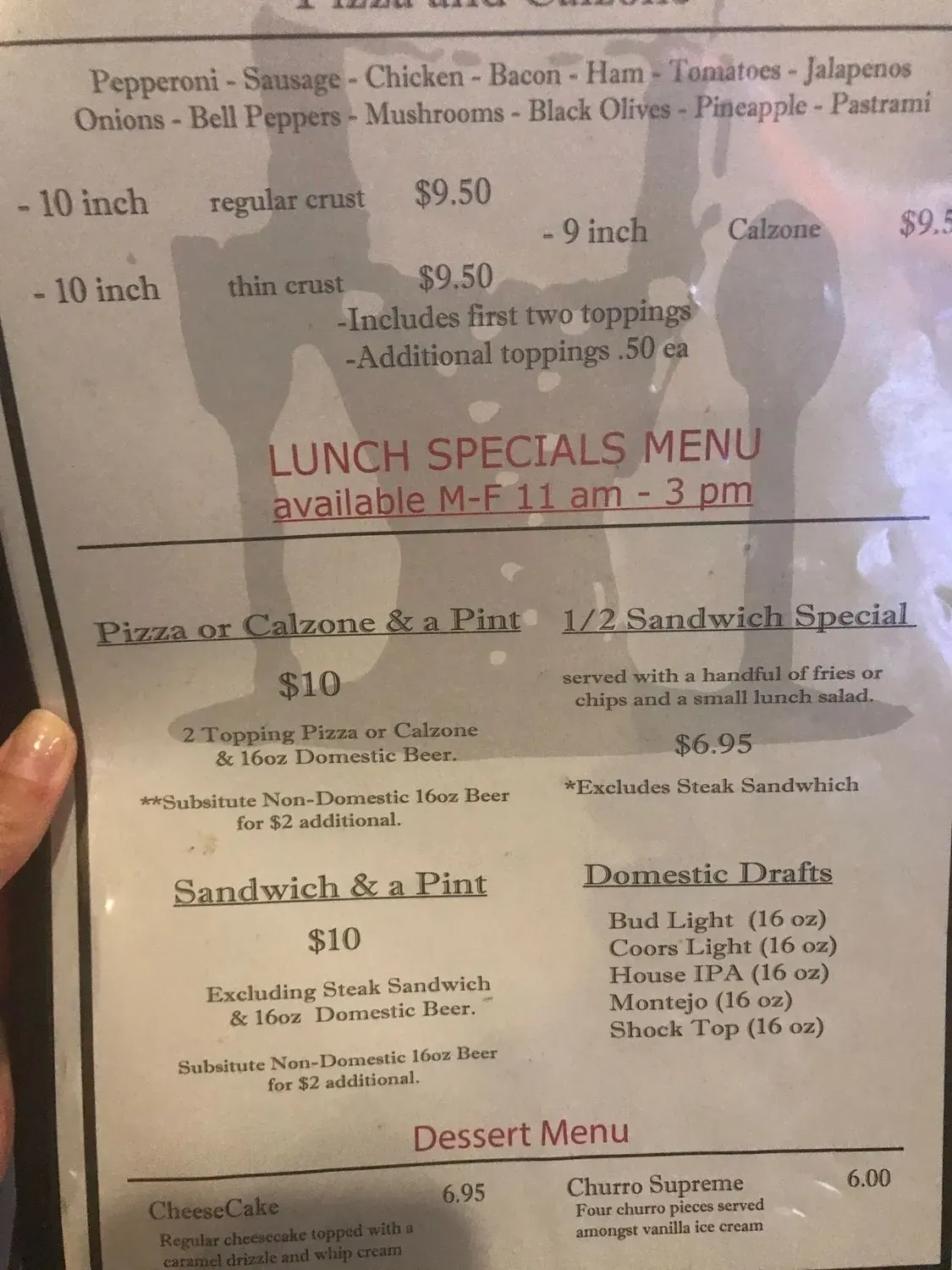 Menu 4