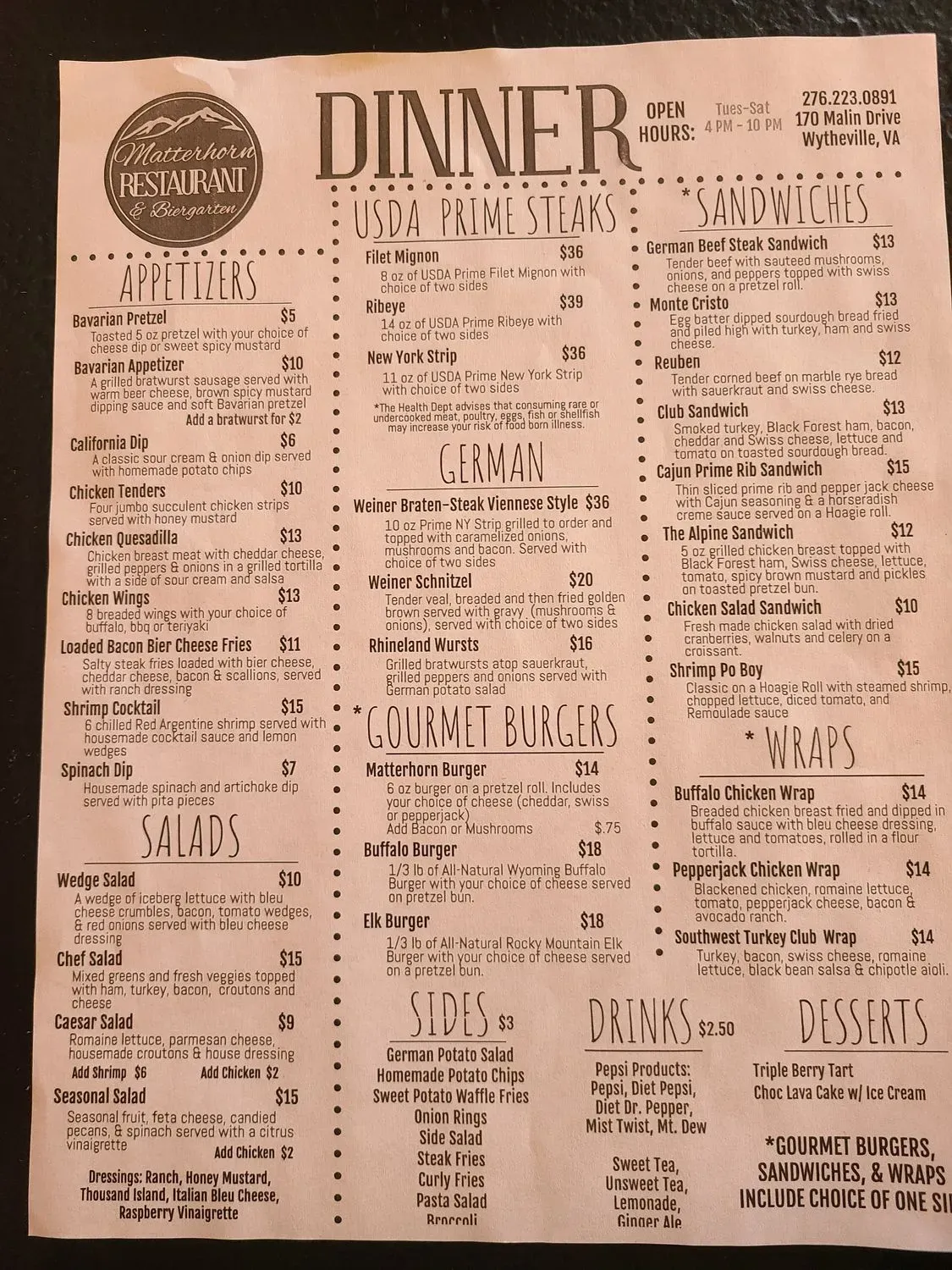 Menu 3