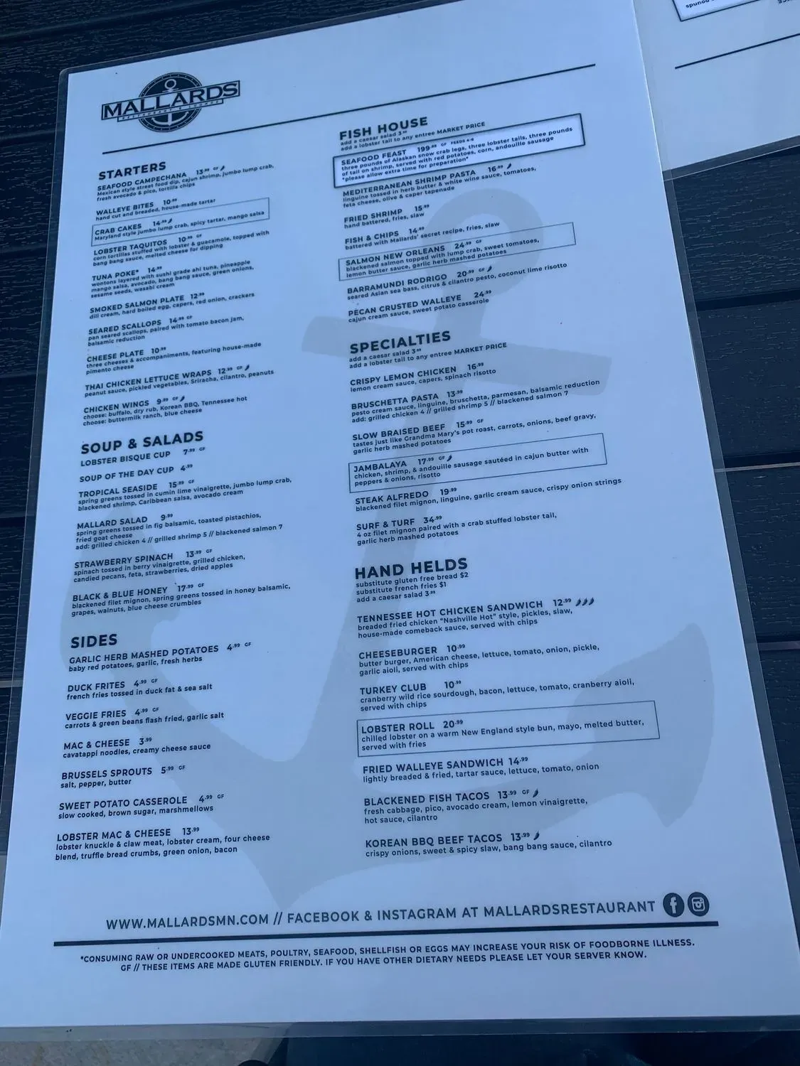 Menu 6