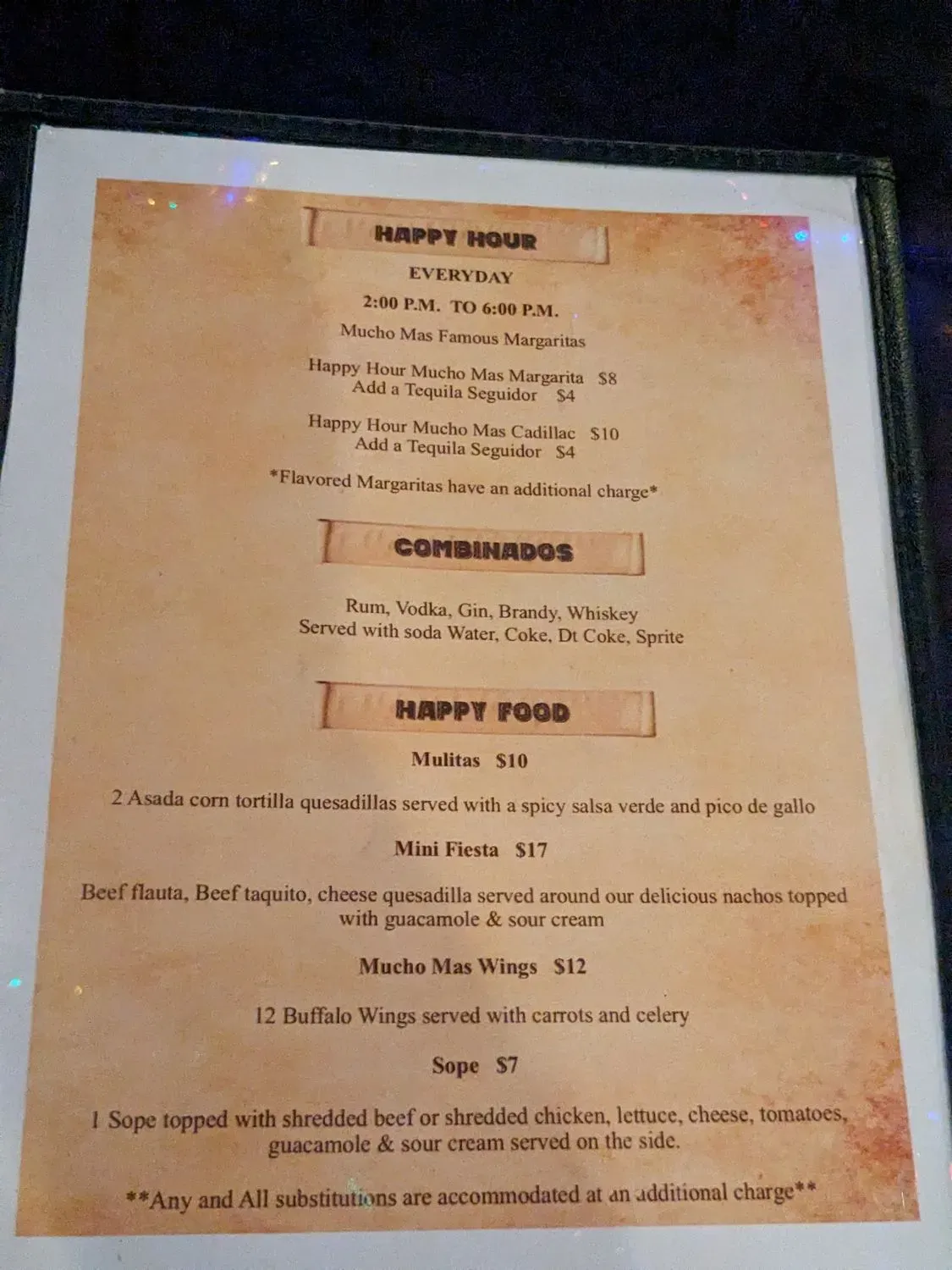 Menu 4