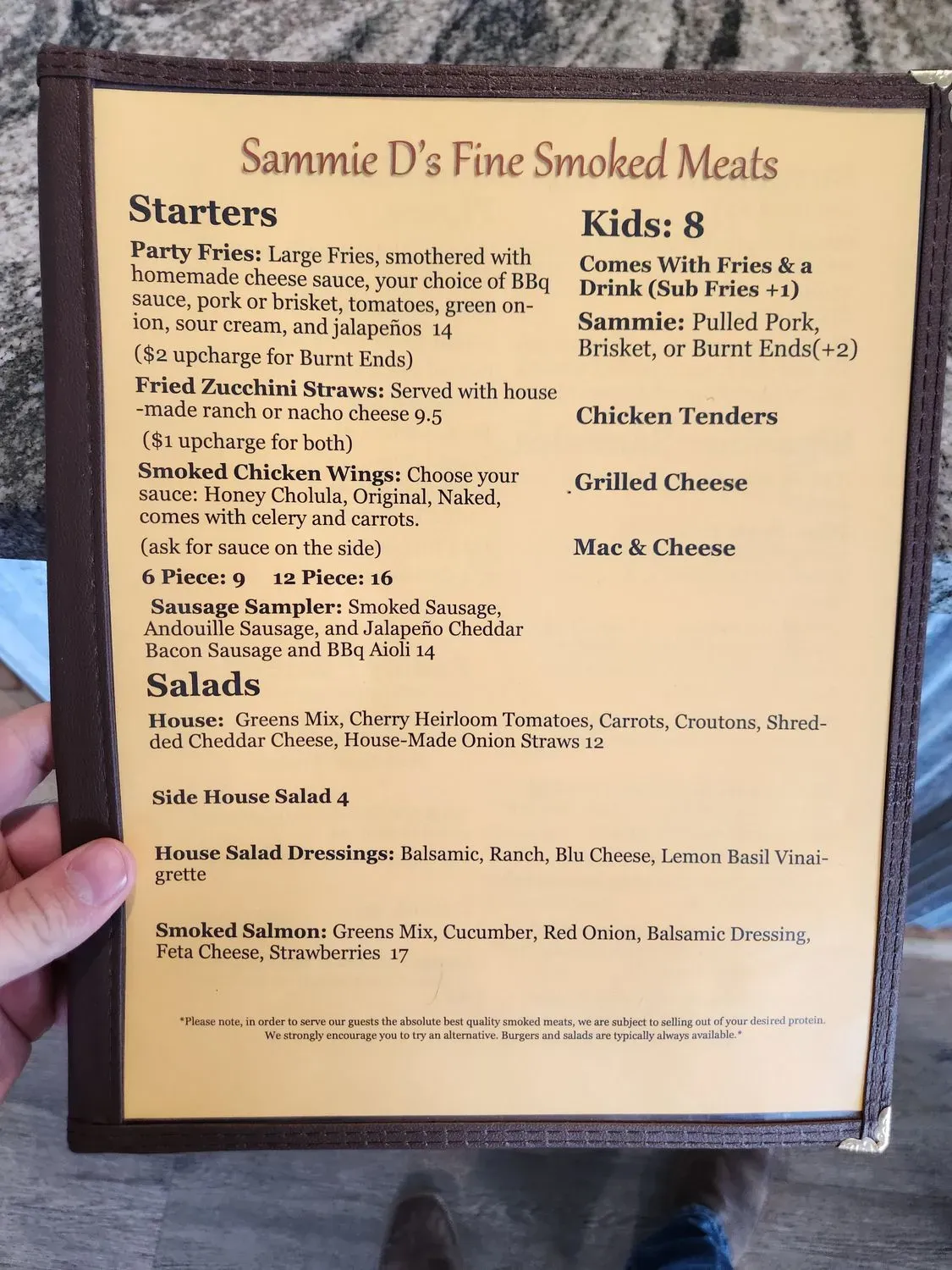 Menu 3