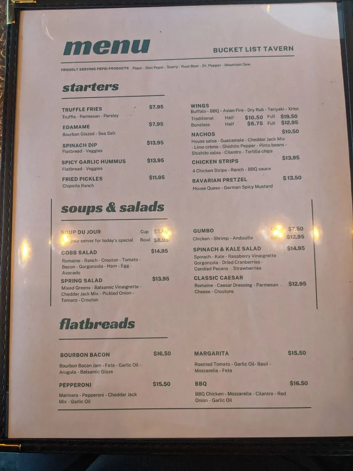 Menu 6