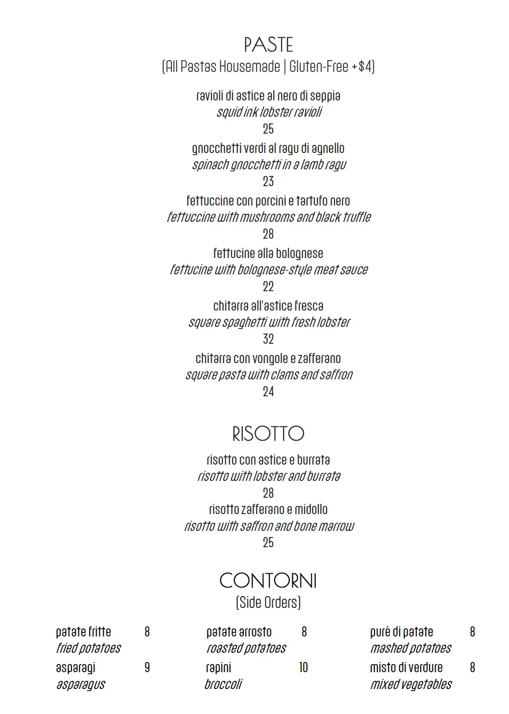 Menu 4