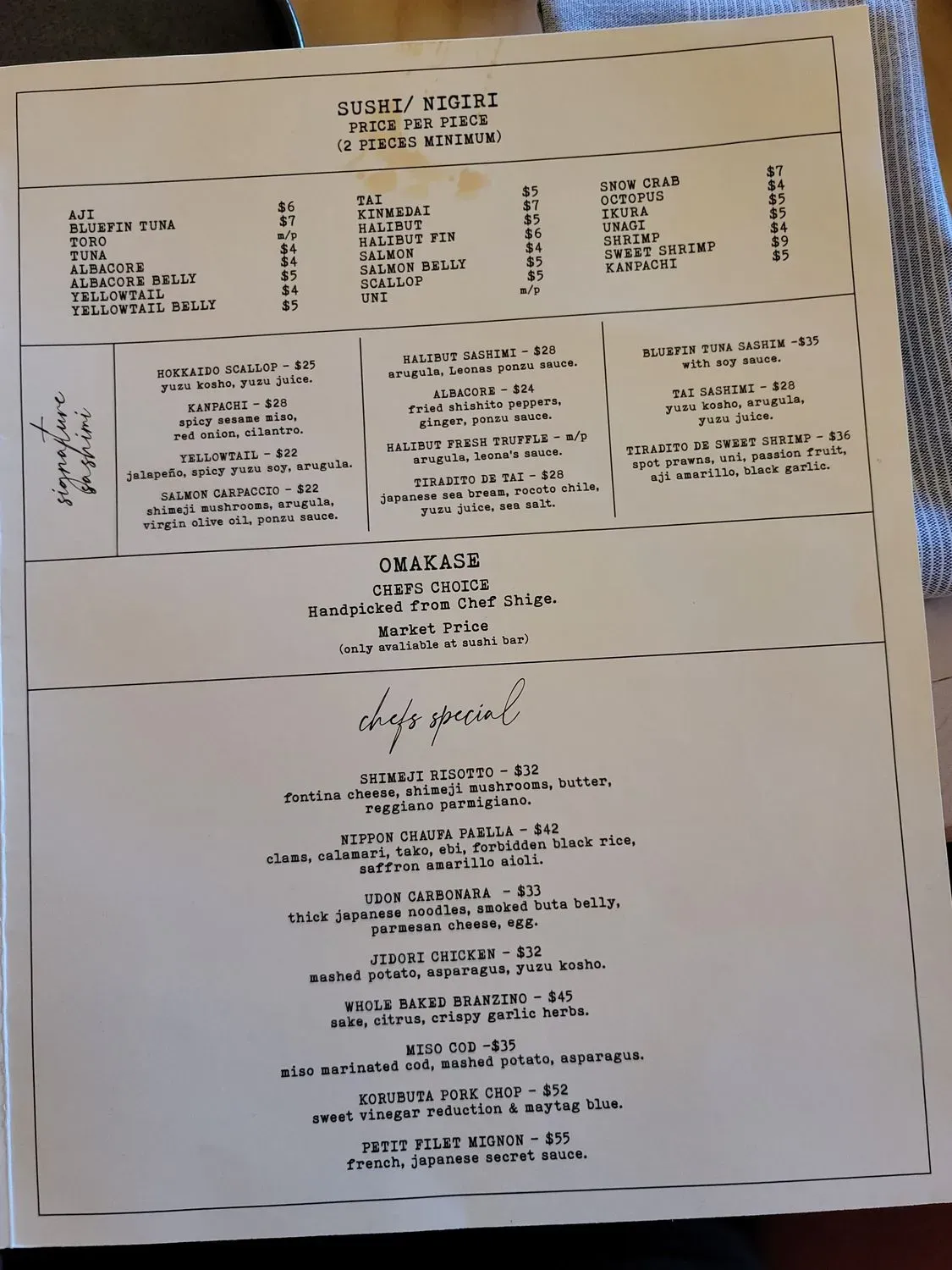 Menu 3