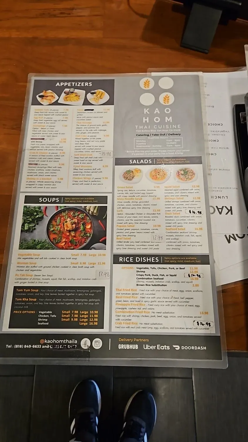 Menu 6