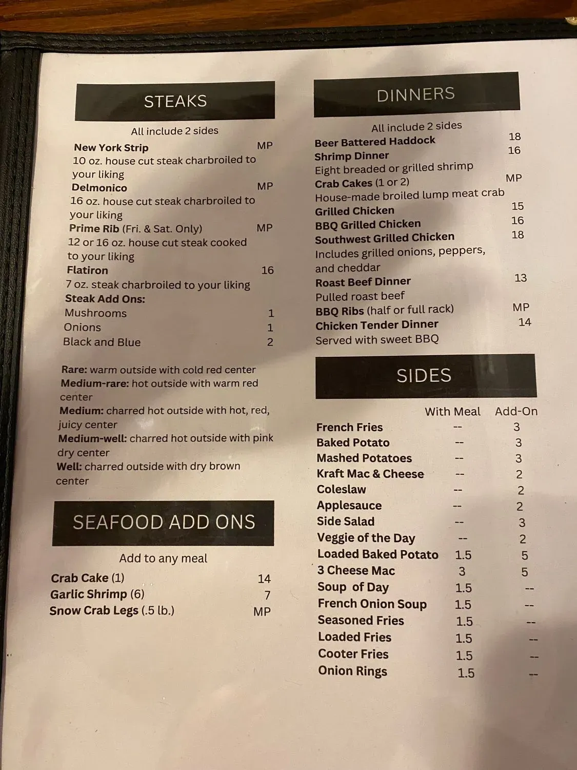 Menu 3