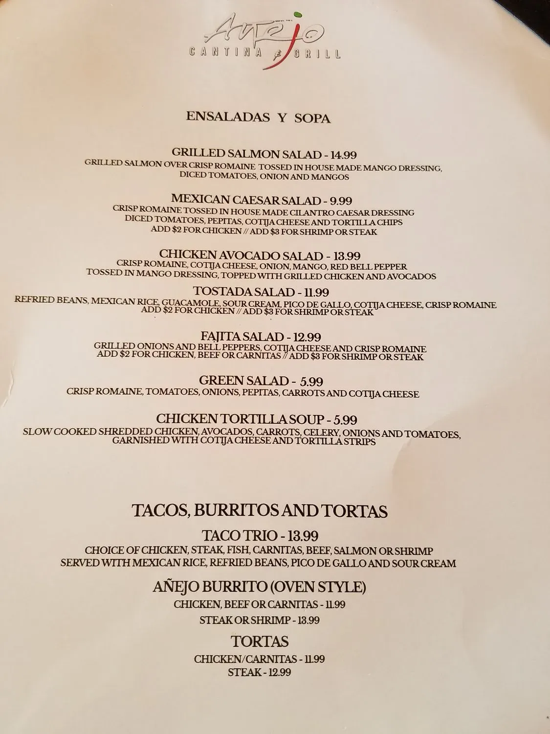 Menu 6