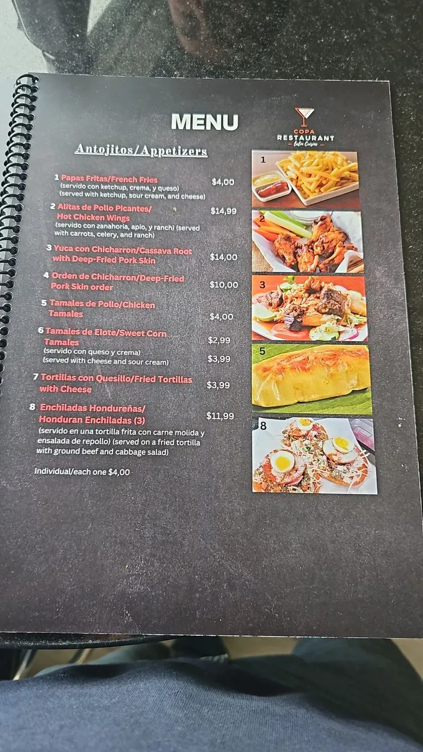 Menu 6