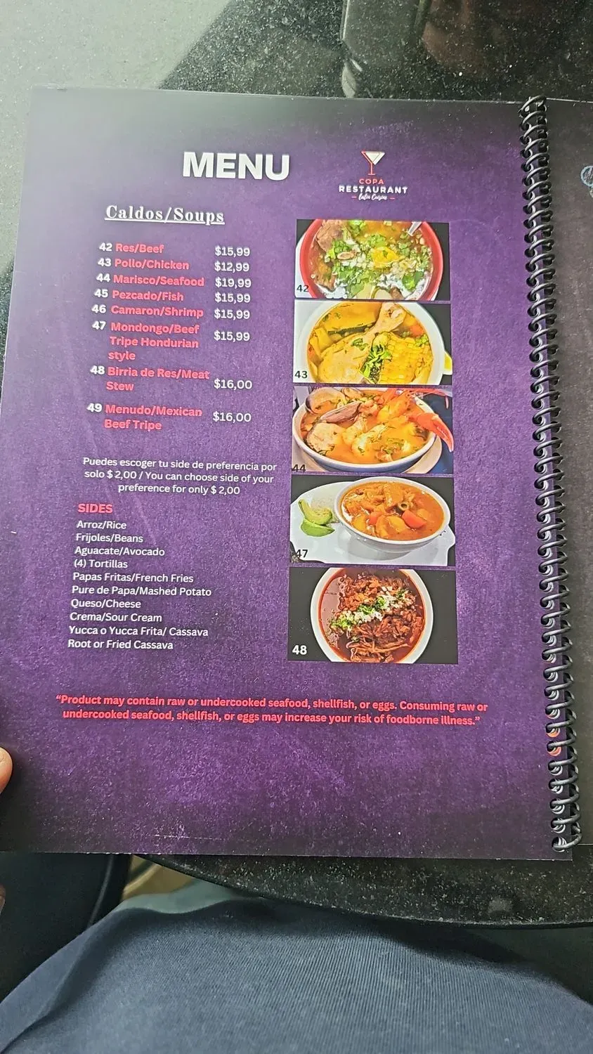 Menu 4