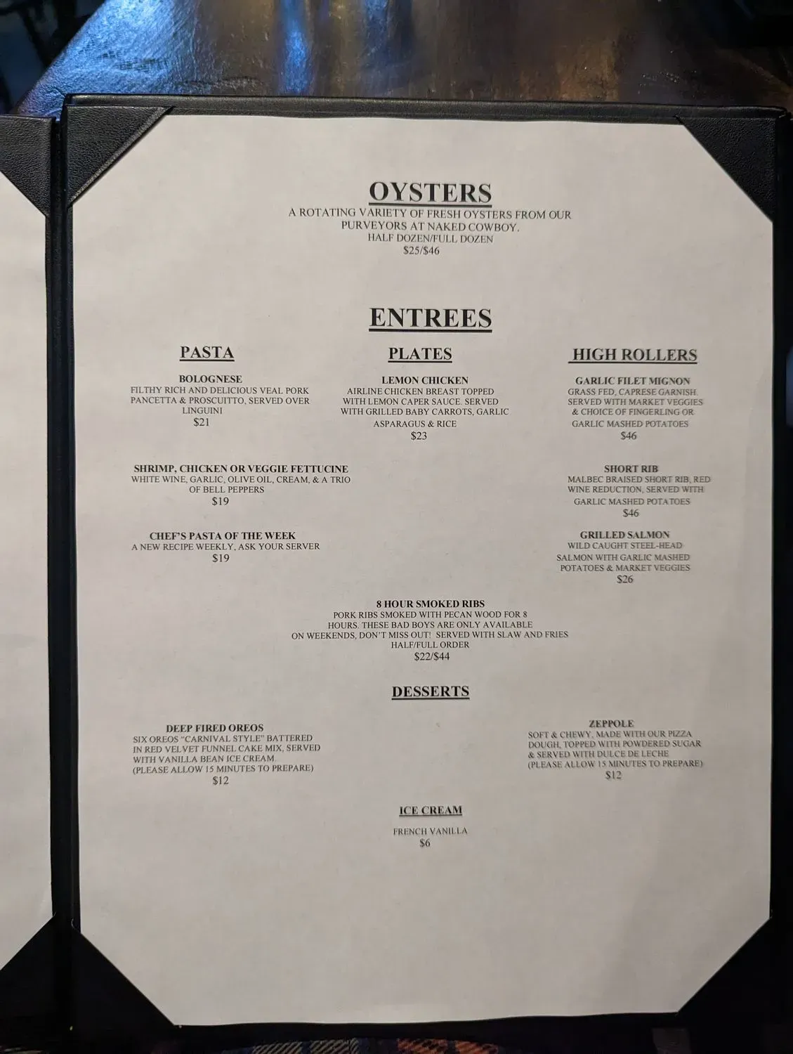 Menu 4