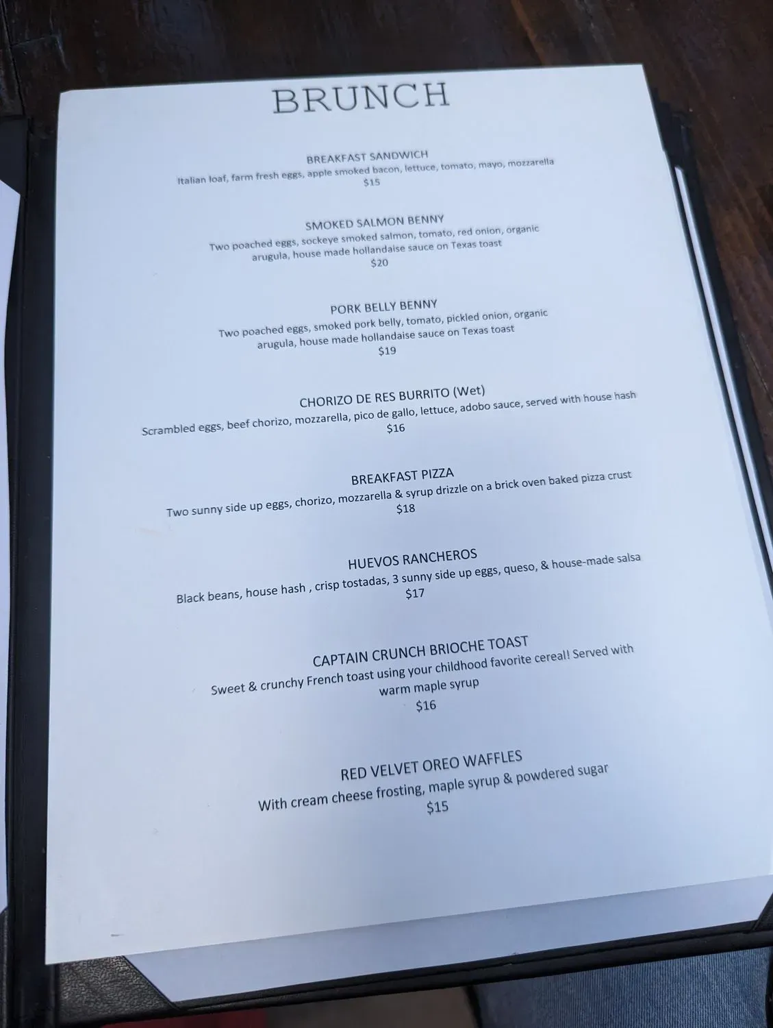 Menu 6