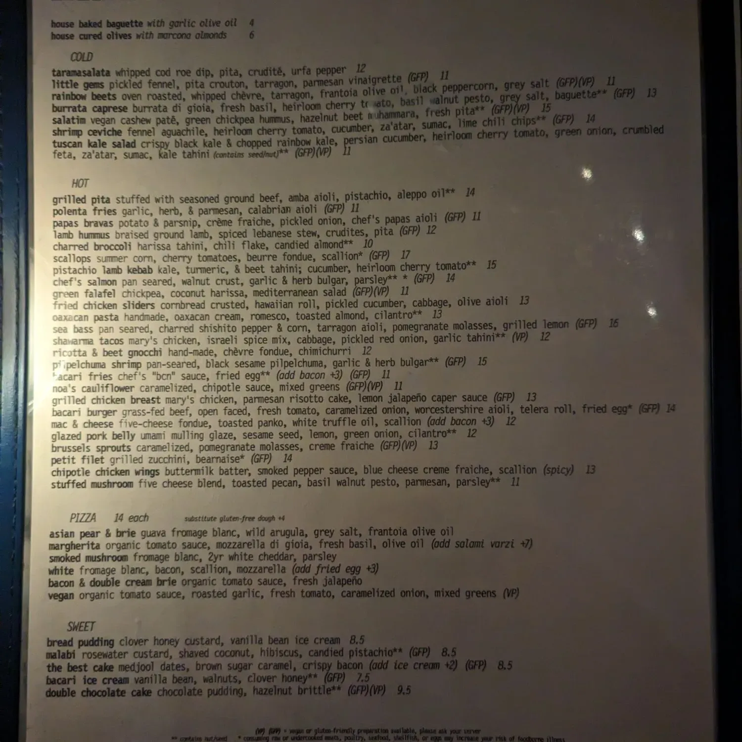 Menu 3